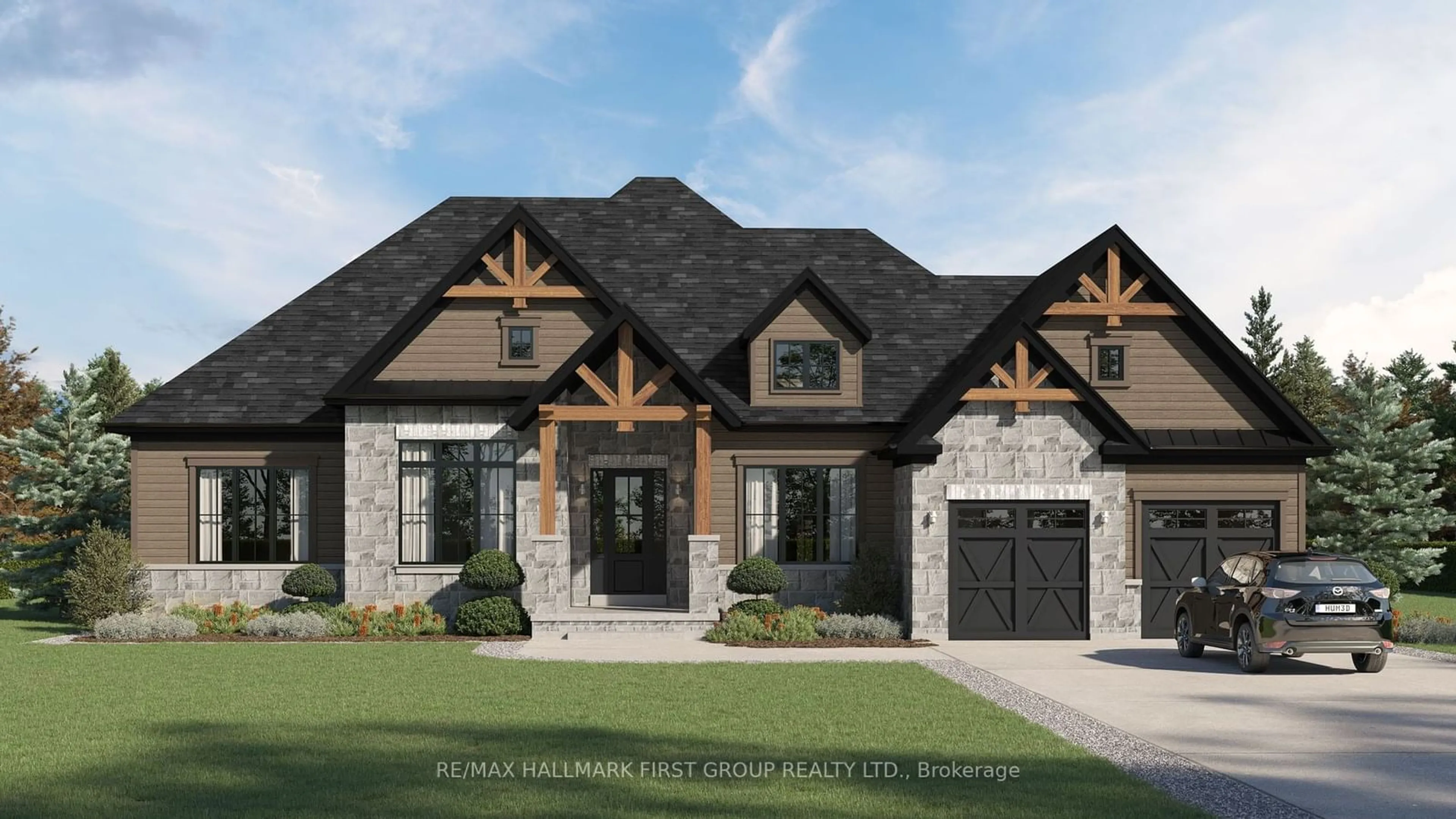 Home with brick exterior material for Lot 10 Gwendolyn Crt, Cavan Monaghan Ontario L0A 1C0