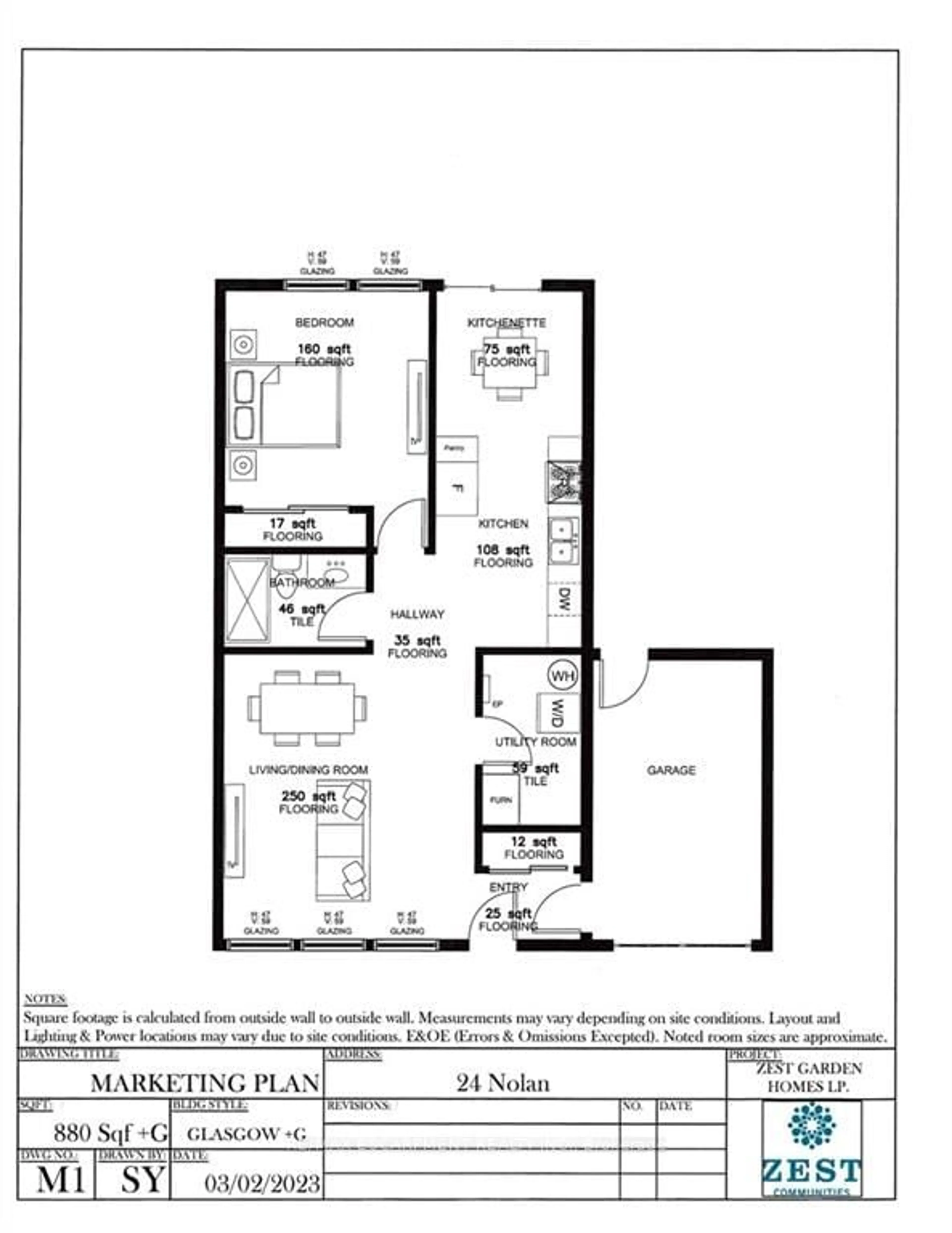 Floor plan for 24 Nolan Tr, Hamilton Ontario L9B 1T8