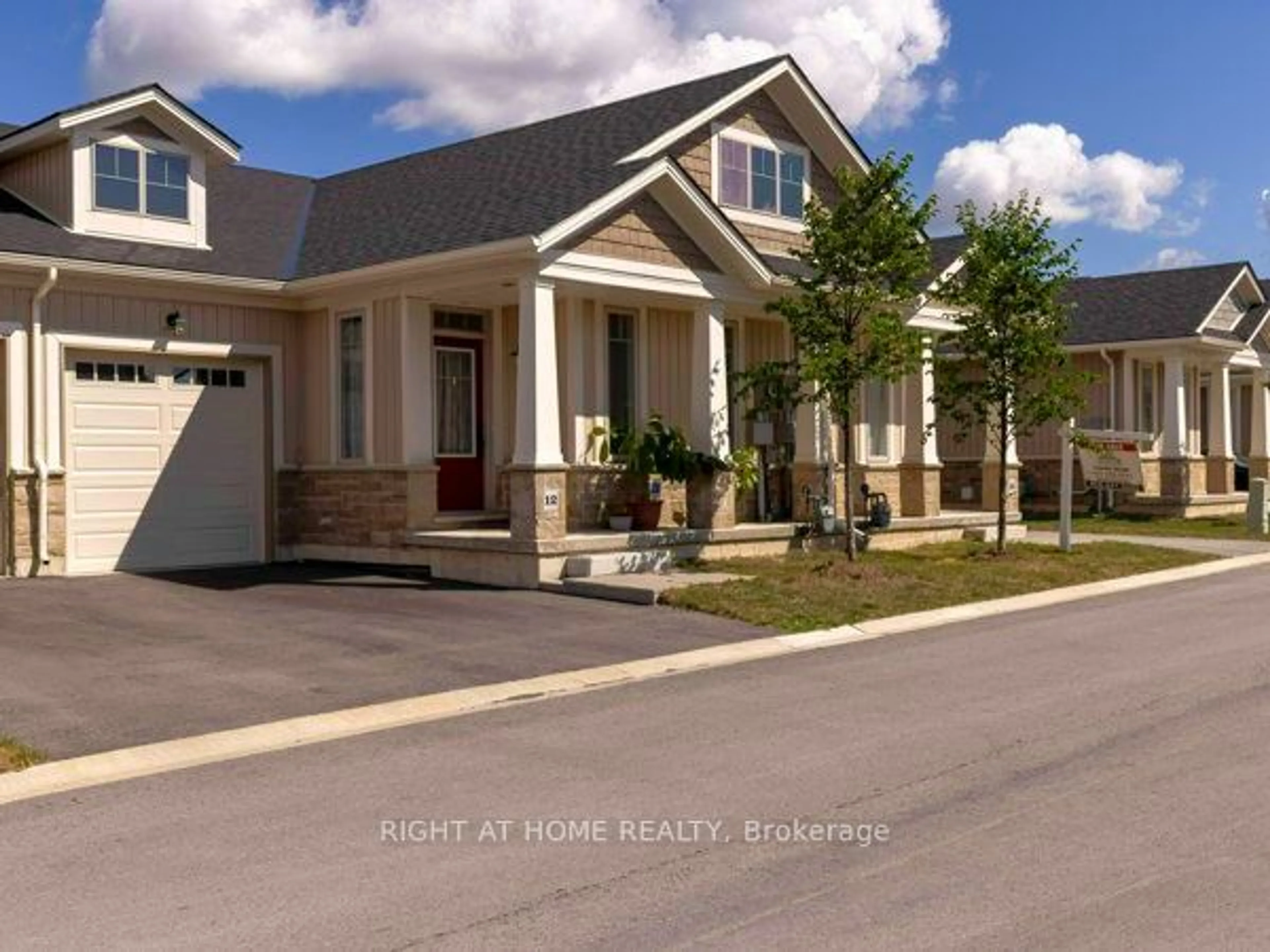 Frontside or backside of a home, the street view for 12 Noah Common, St. Catharines Ontario L2P 0G1