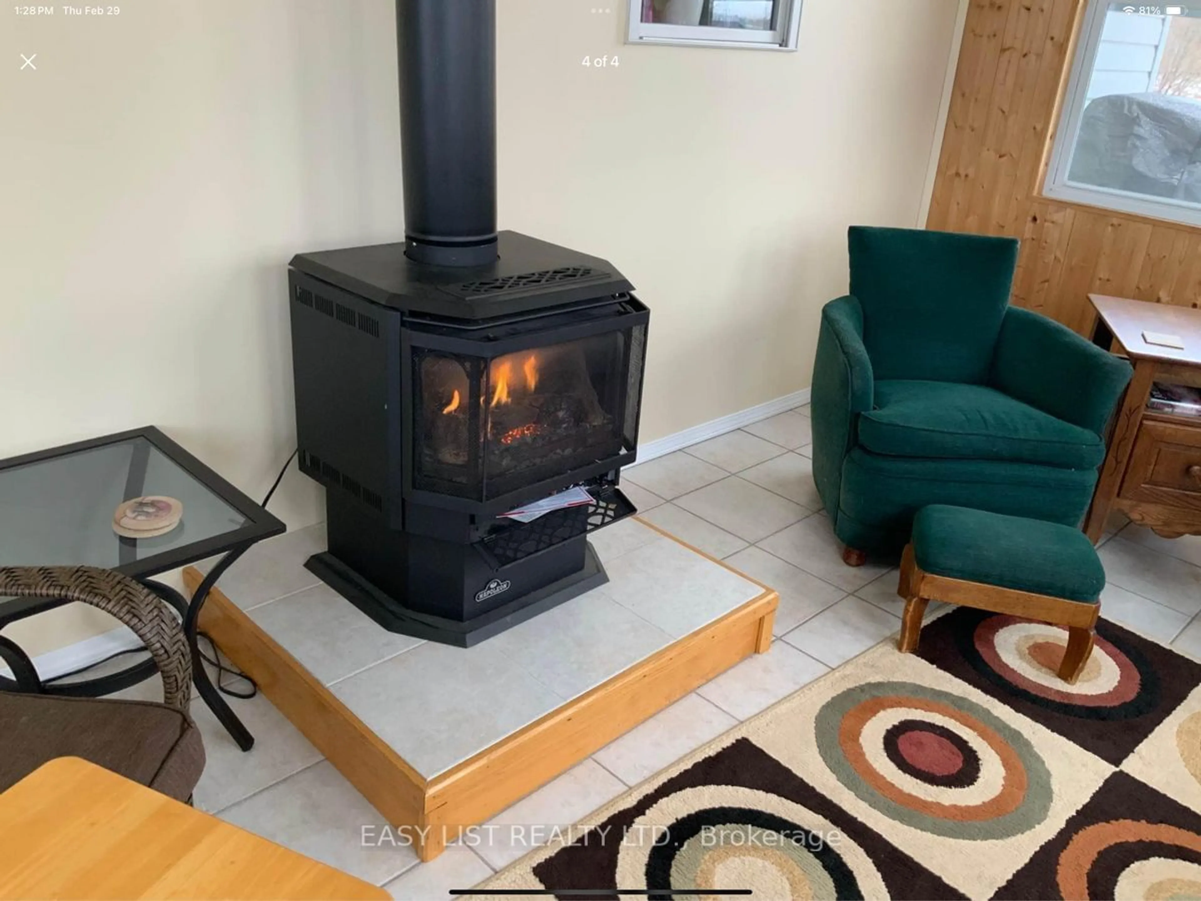 Living room, ceramic floors for 63 Church Rd, Thunder Bay Remote Area Ontario P0W 1C0