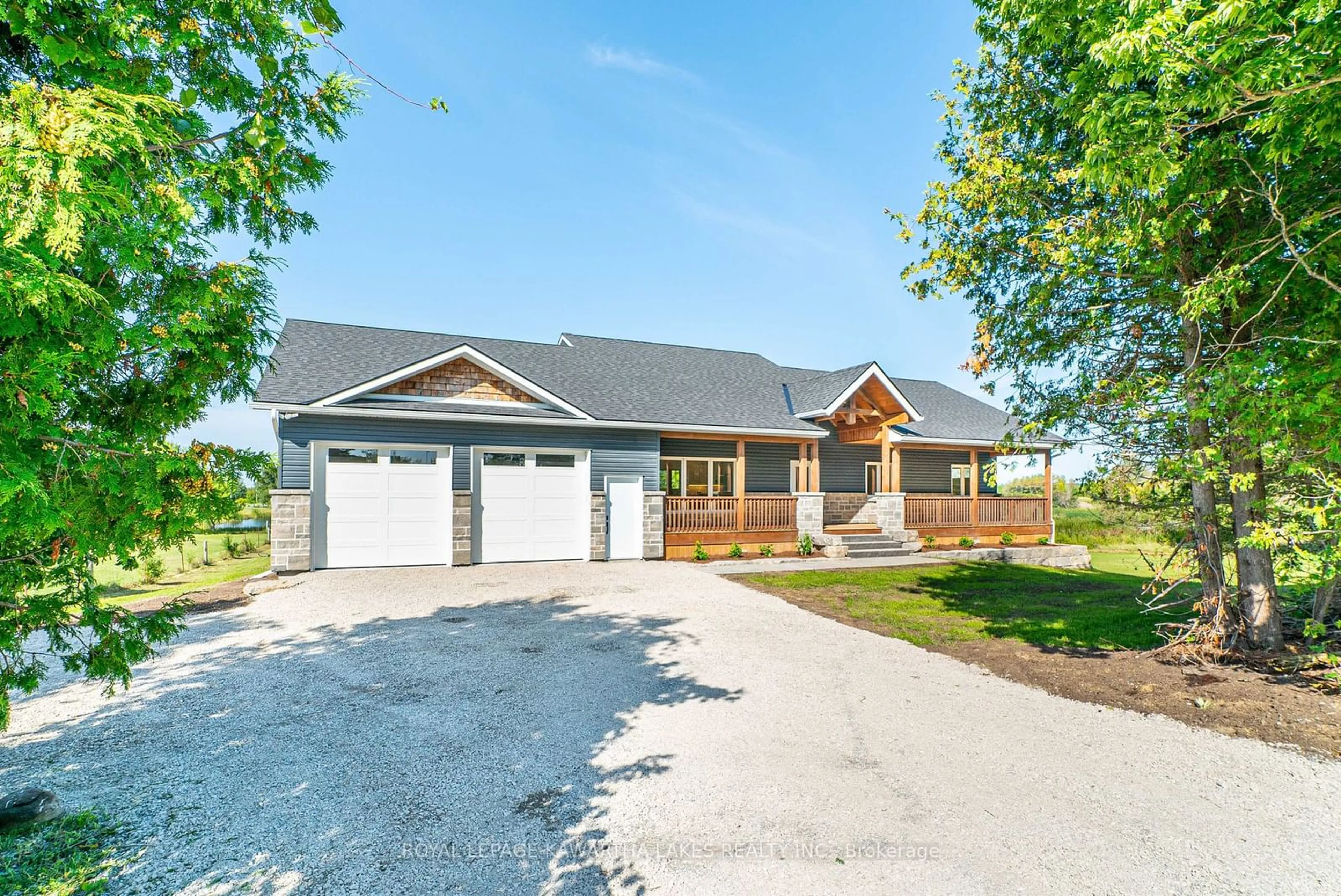 Frontside or backside of a home, cottage for 33 Coshs Rd, Kawartha Lakes Ontario K0M 1A0