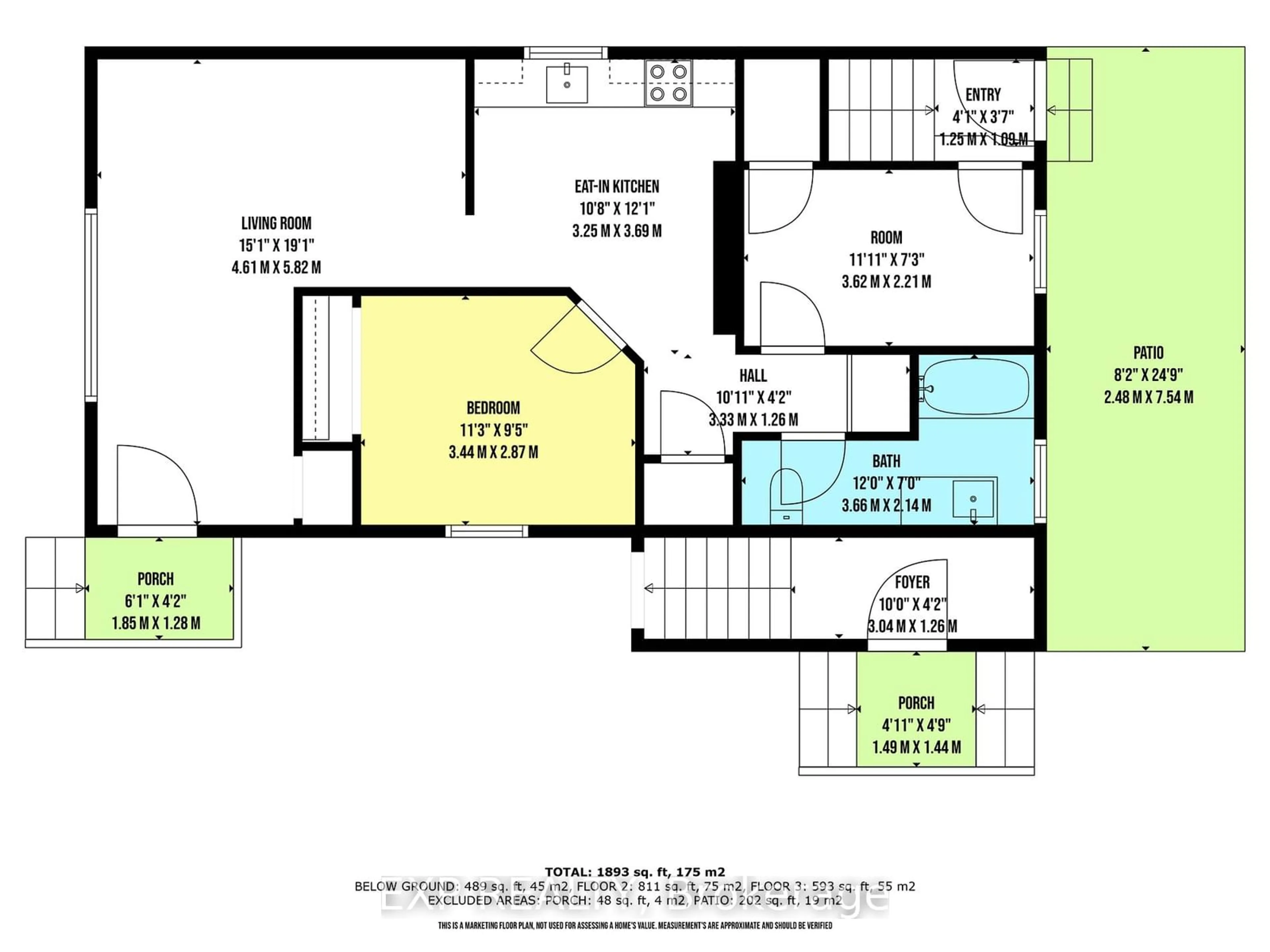 Floor plan for 86 Queen St, Kawartha Lakes Ontario K9V 1G4