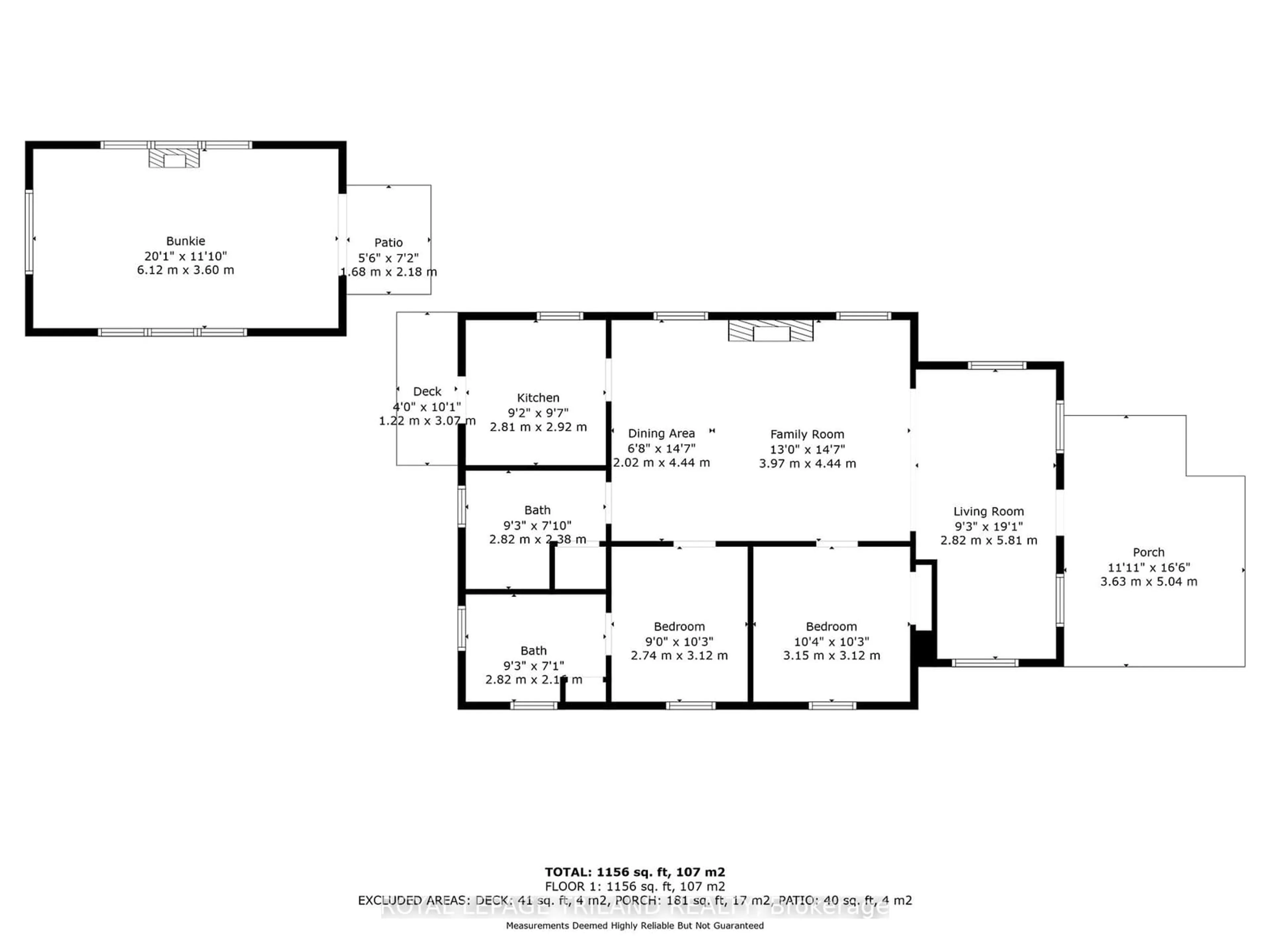 Floor plan for 7372 COYNE Rd, Dutton/Dunwich Ontario N0L 2M0