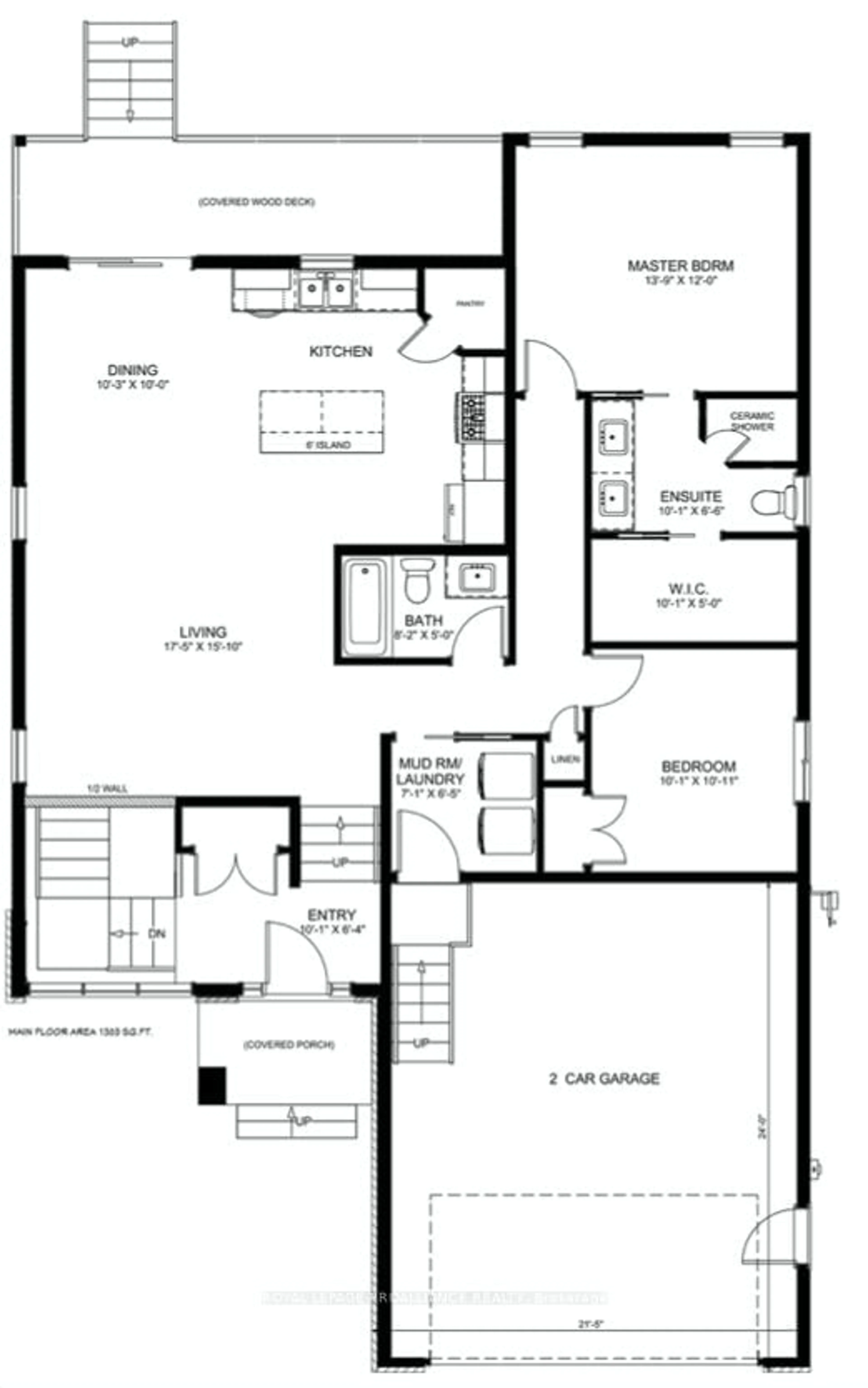 Floor plan for 18 Horton Crt, Belleville Ontario K8P 0H7