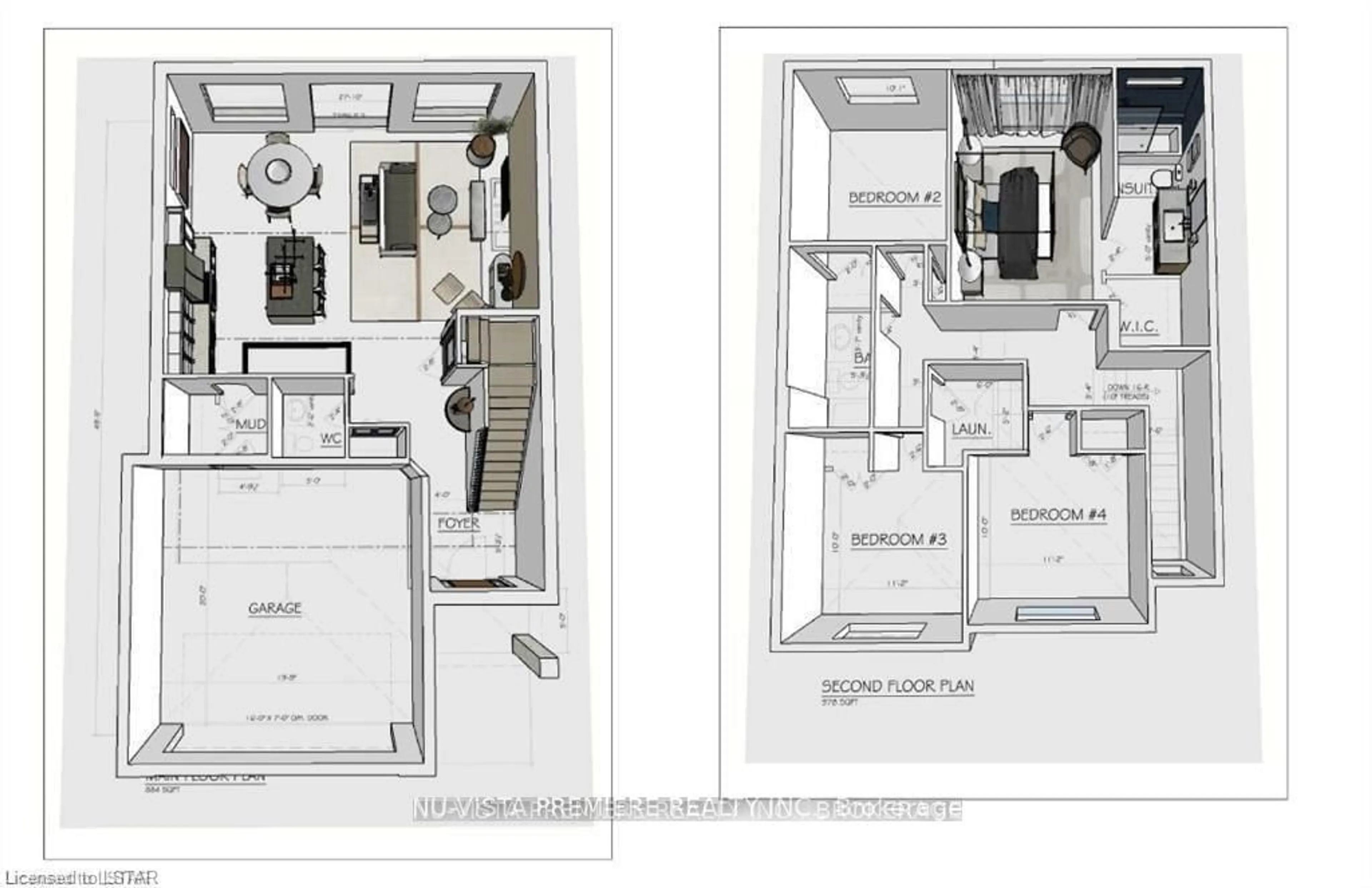 Floor plan for 827 GATESTONE Rd, London Ontario N6M 1C1