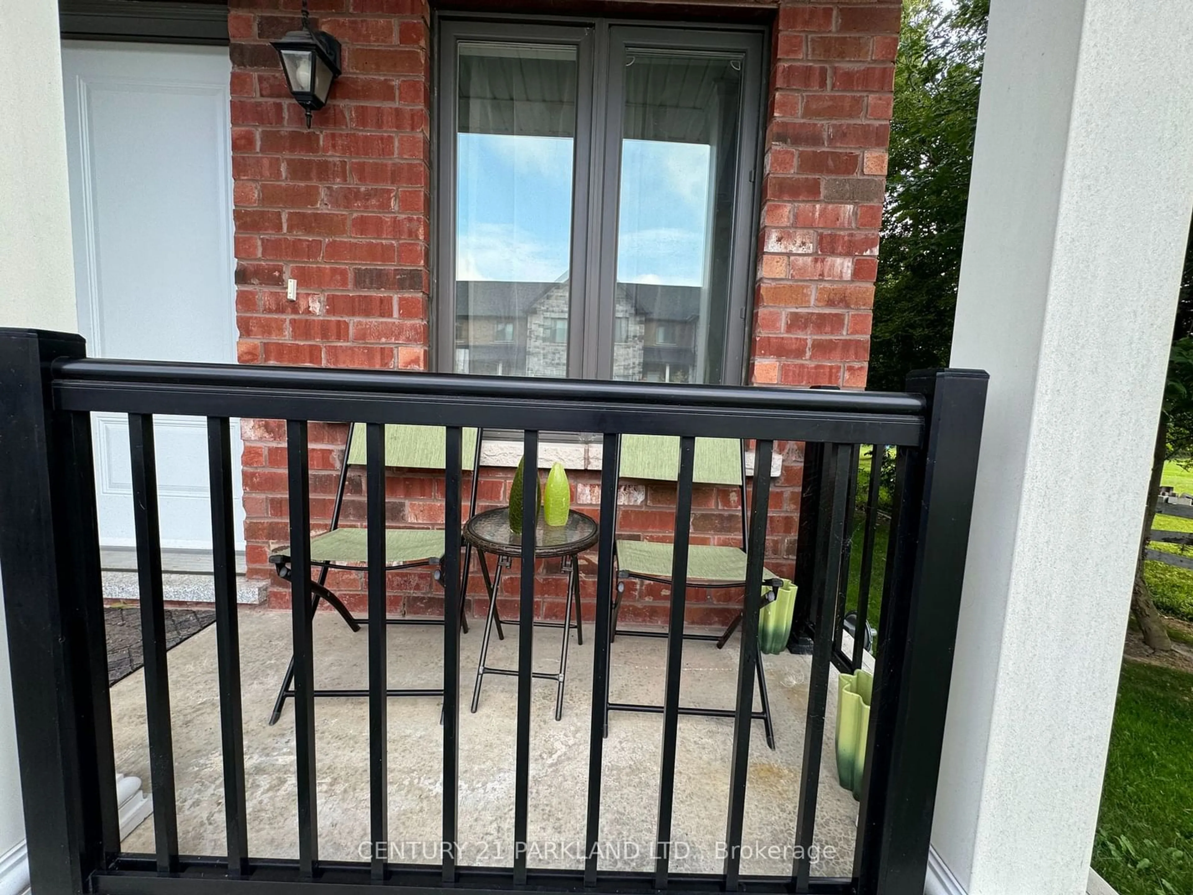 Balcony in the apartment for 128 Berkshire Dr, Wellington North Ontario N0G 1A0