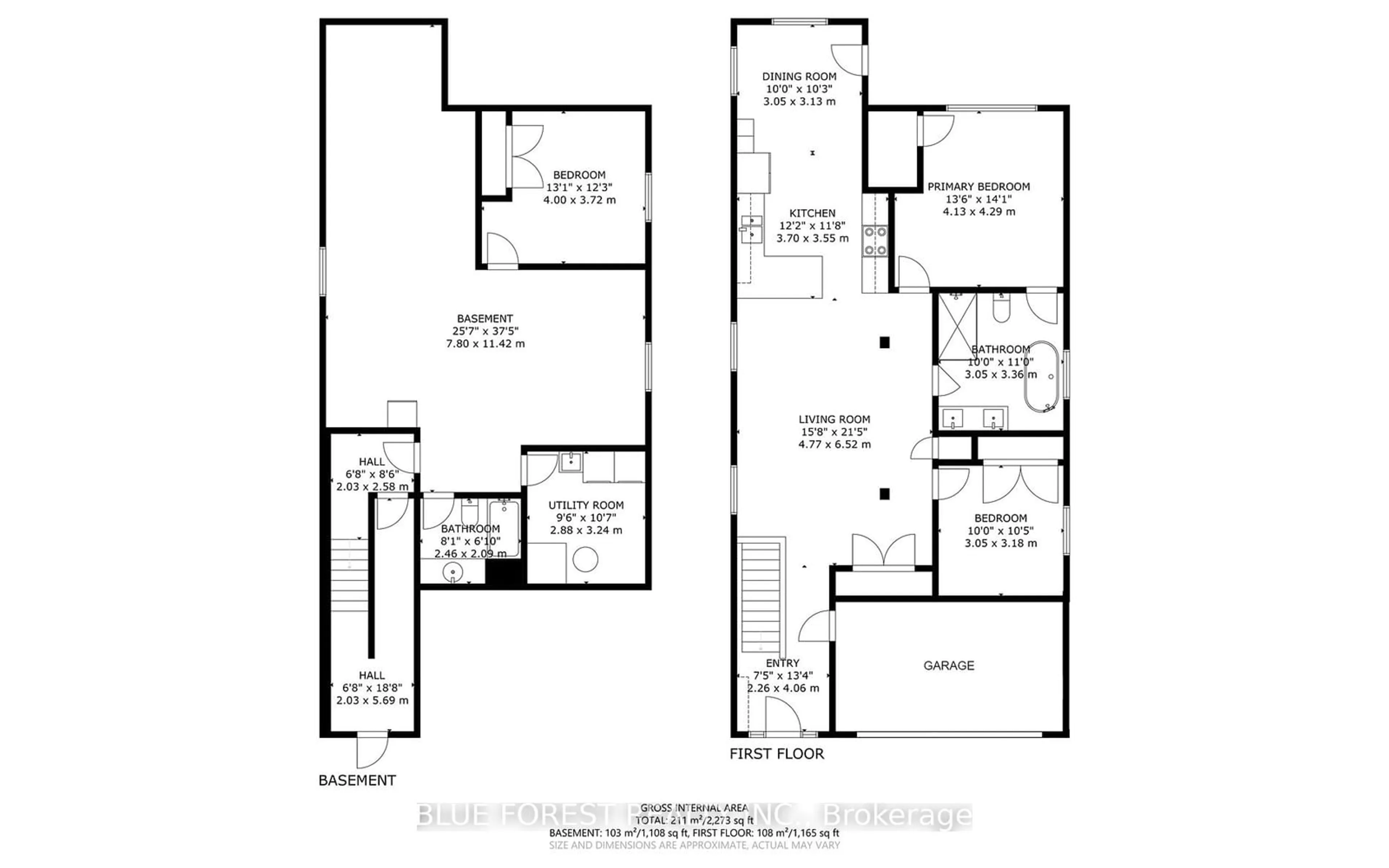 Floor plan for 3 McNeil St, Strathroy-Caradoc Ontario N0L 1W0