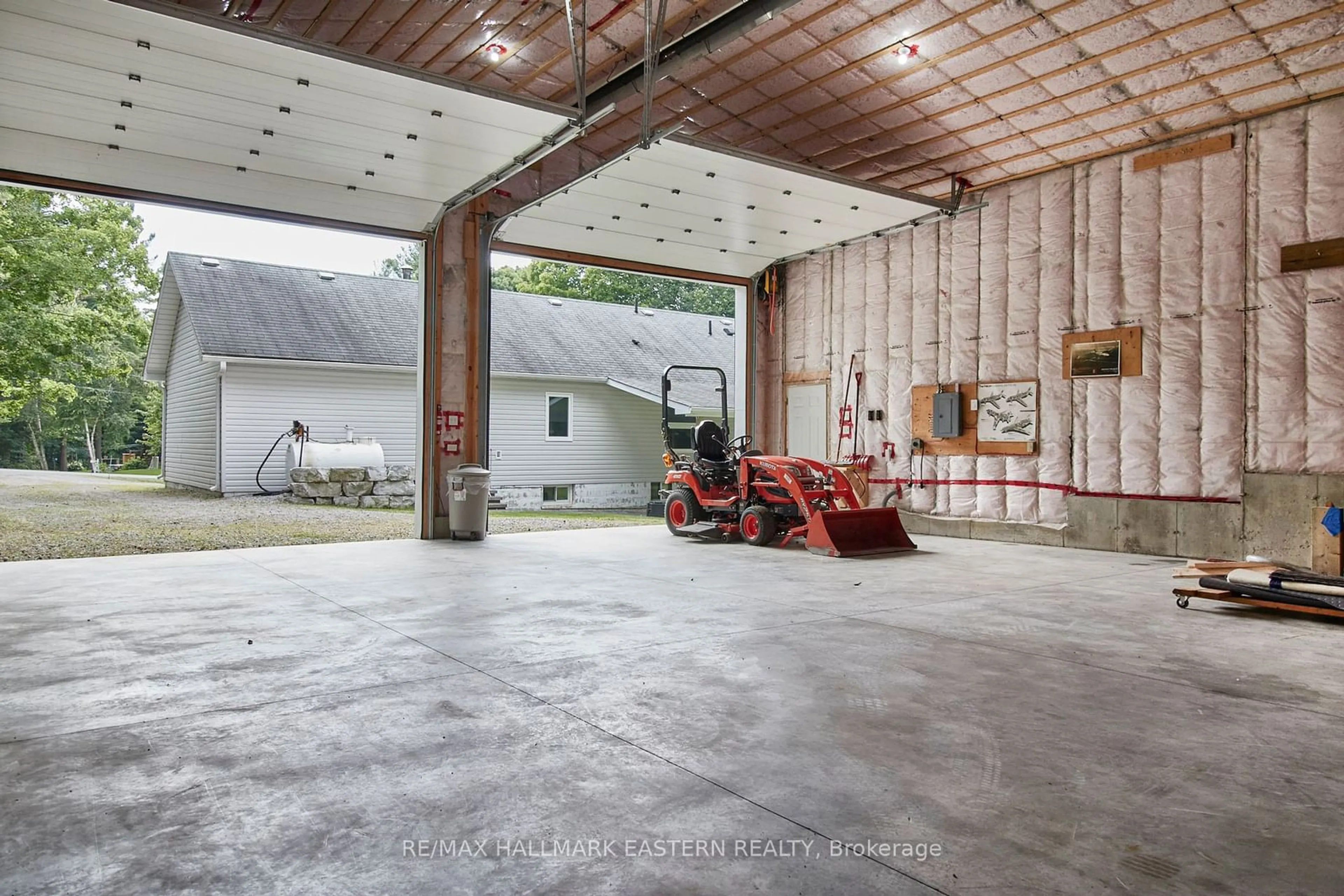 Indoor garage, cement floor for 39 Deer Ave, Cavan Monaghan Ontario K0L 1V0