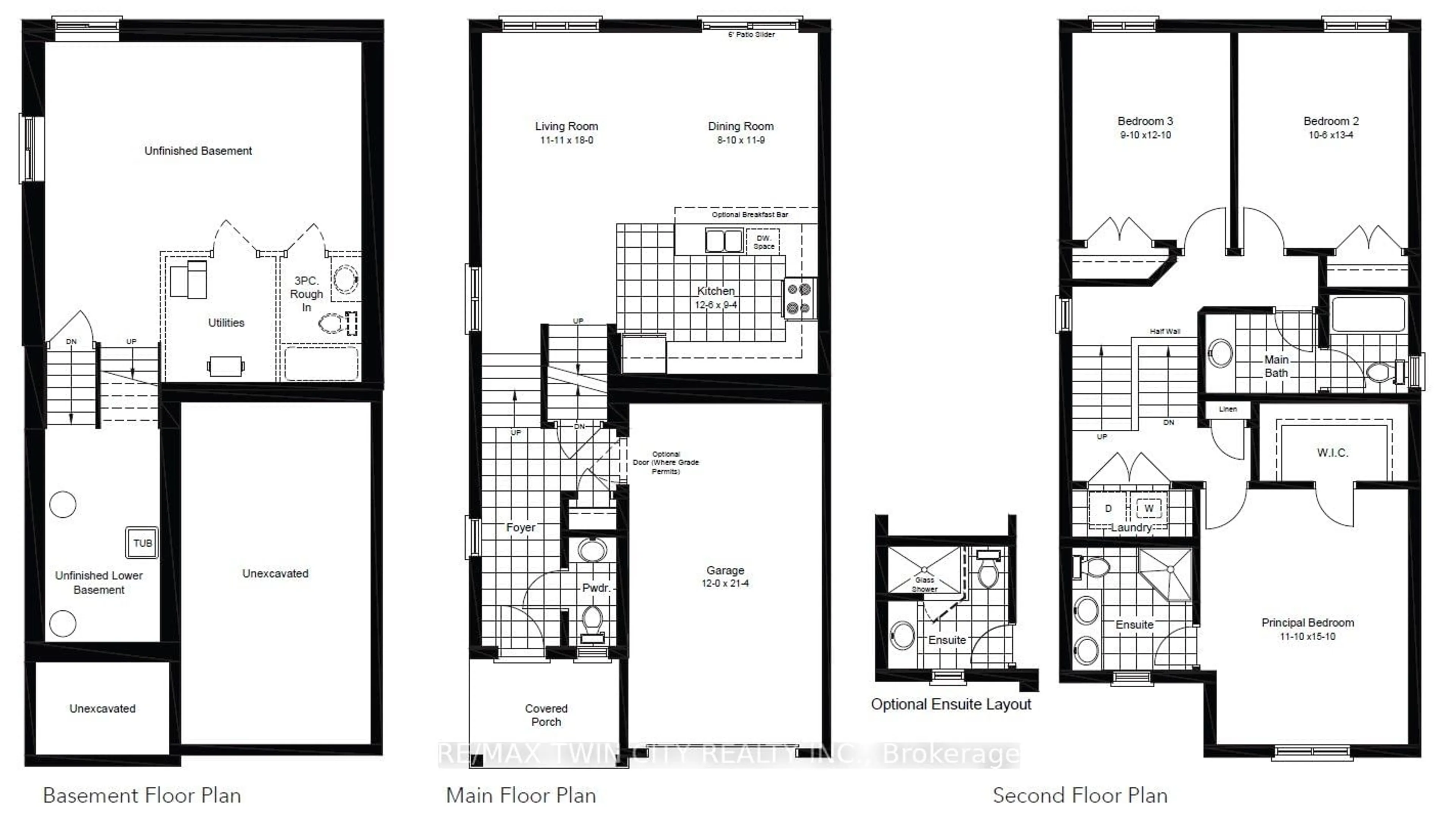 Floor plan for 2294 Southport Cres, London Ontario N6M 0A1