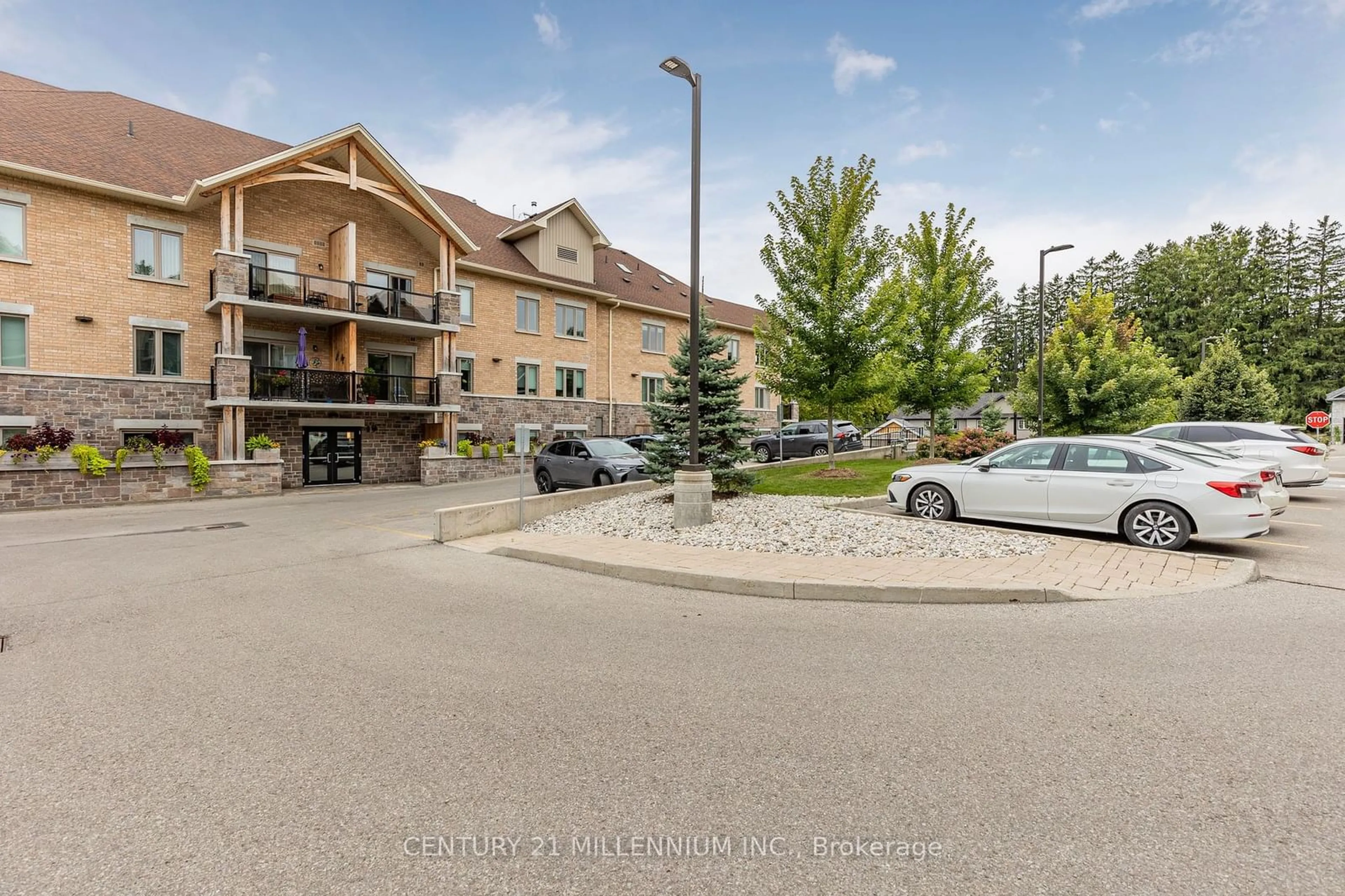 A pic from exterior of the house or condo, the street view for 19 Stumpf St #201, Centre Wellington Ontario N0B 1S0