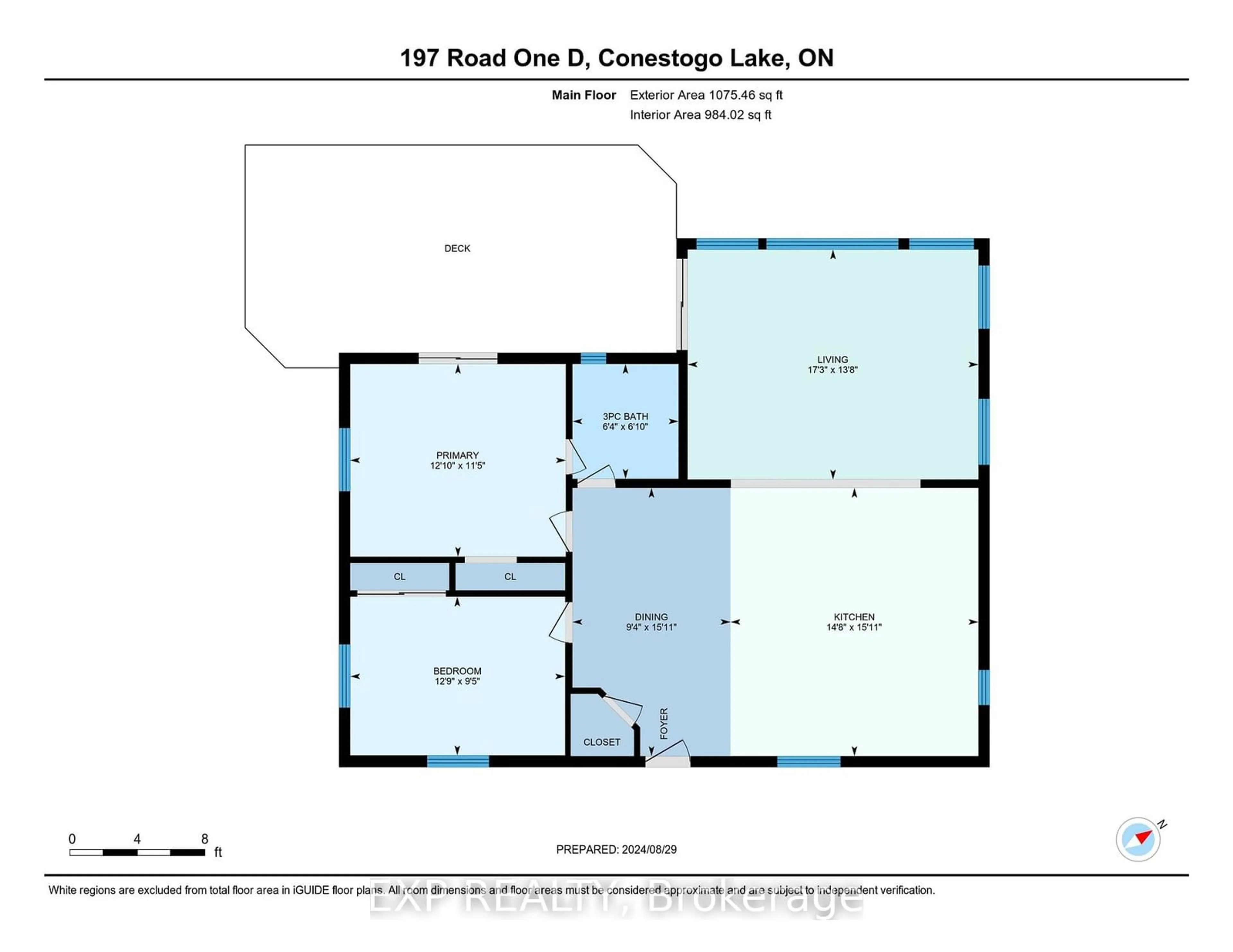 Floor plan for 197 Road One D, Mapleton Ontario N0G 1P0