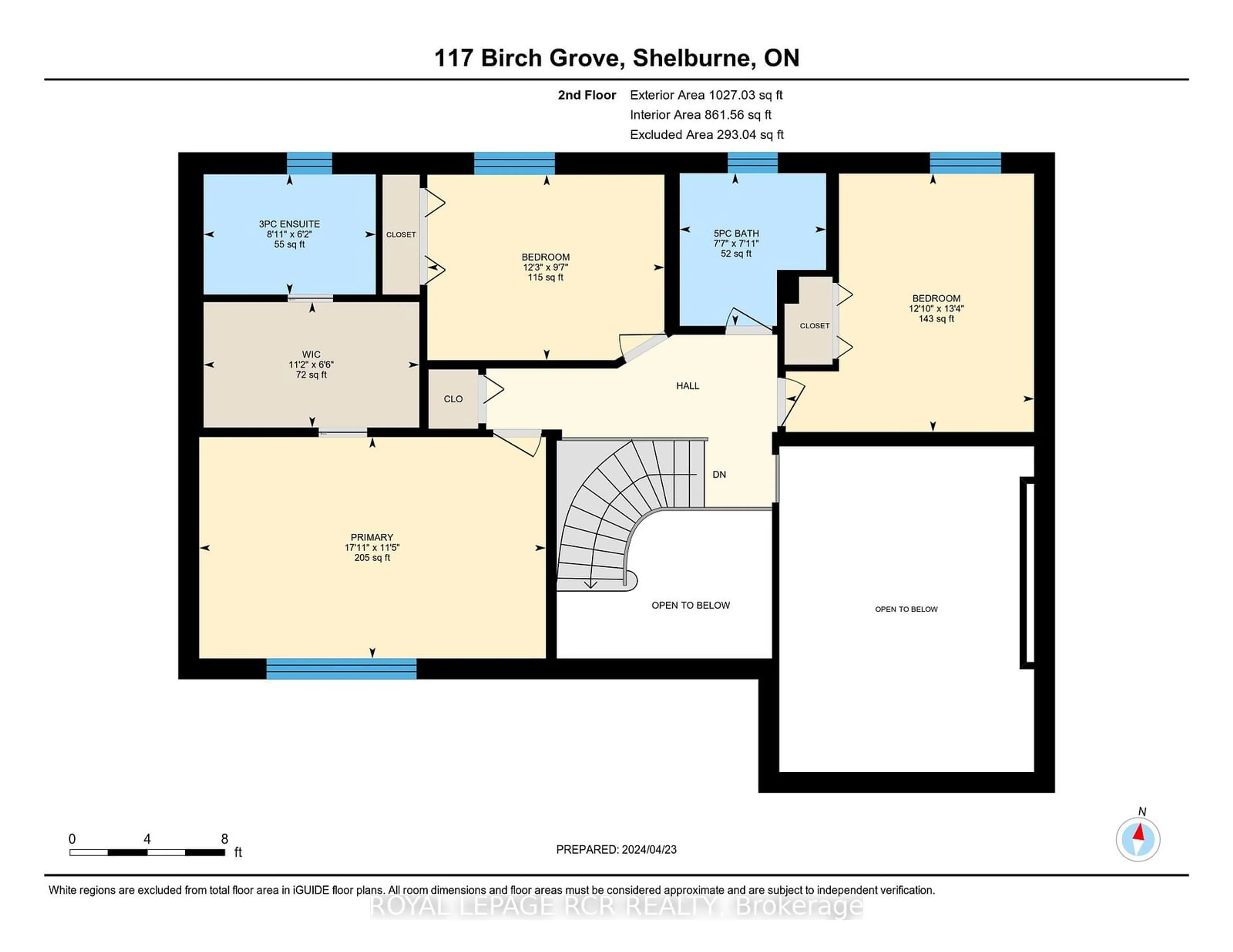 Floor plan for 117 Birch Grve, Shelburne Ontario L9V 2W3