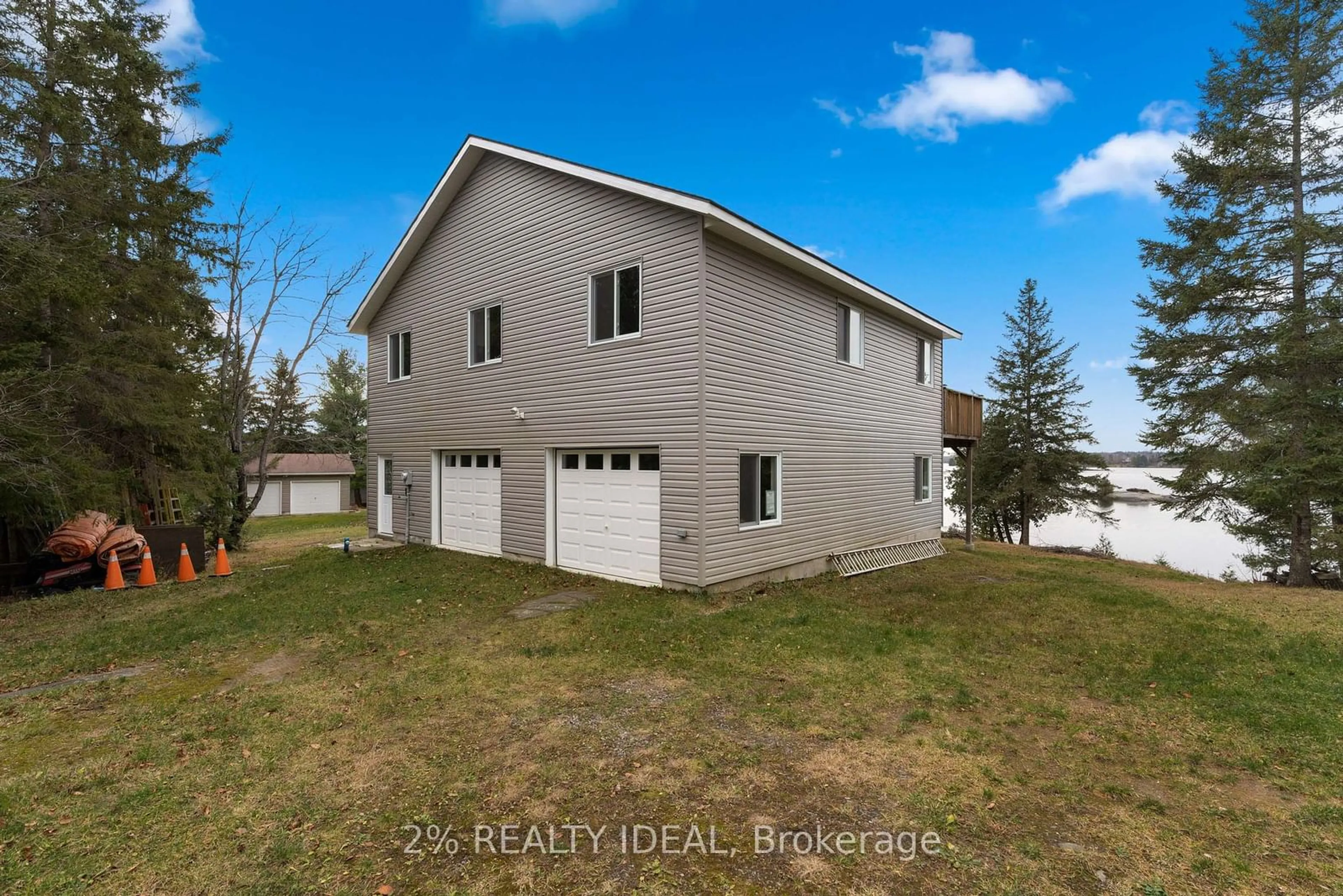 Frontside or backside of a home, cottage for 11 Nickles Cove Rd, Whitestone Ontario P0A 1G0