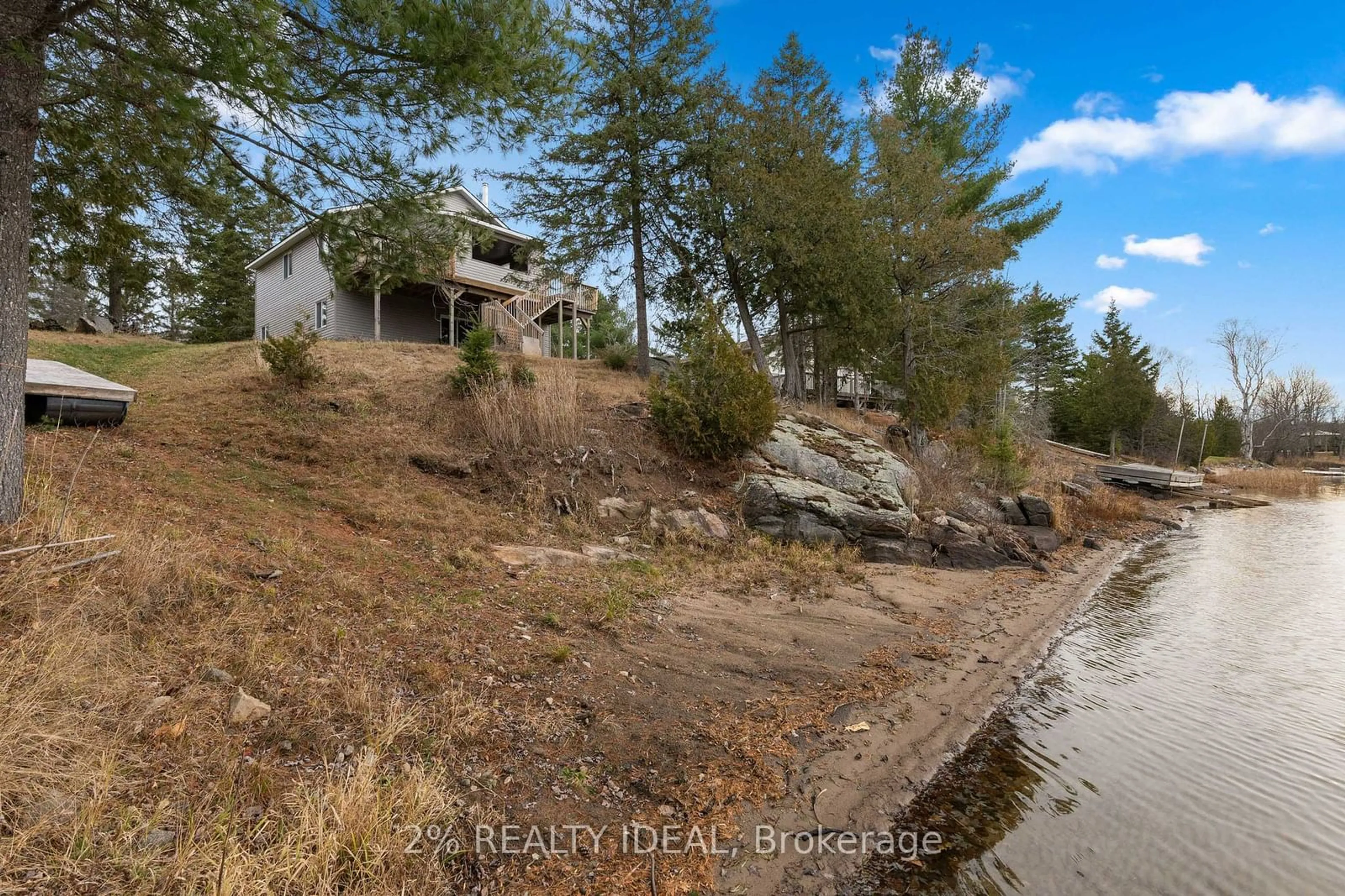 Frontside or backside of a home, cottage for 11 Nickles Cove Rd, Whitestone Ontario P0A 1G0