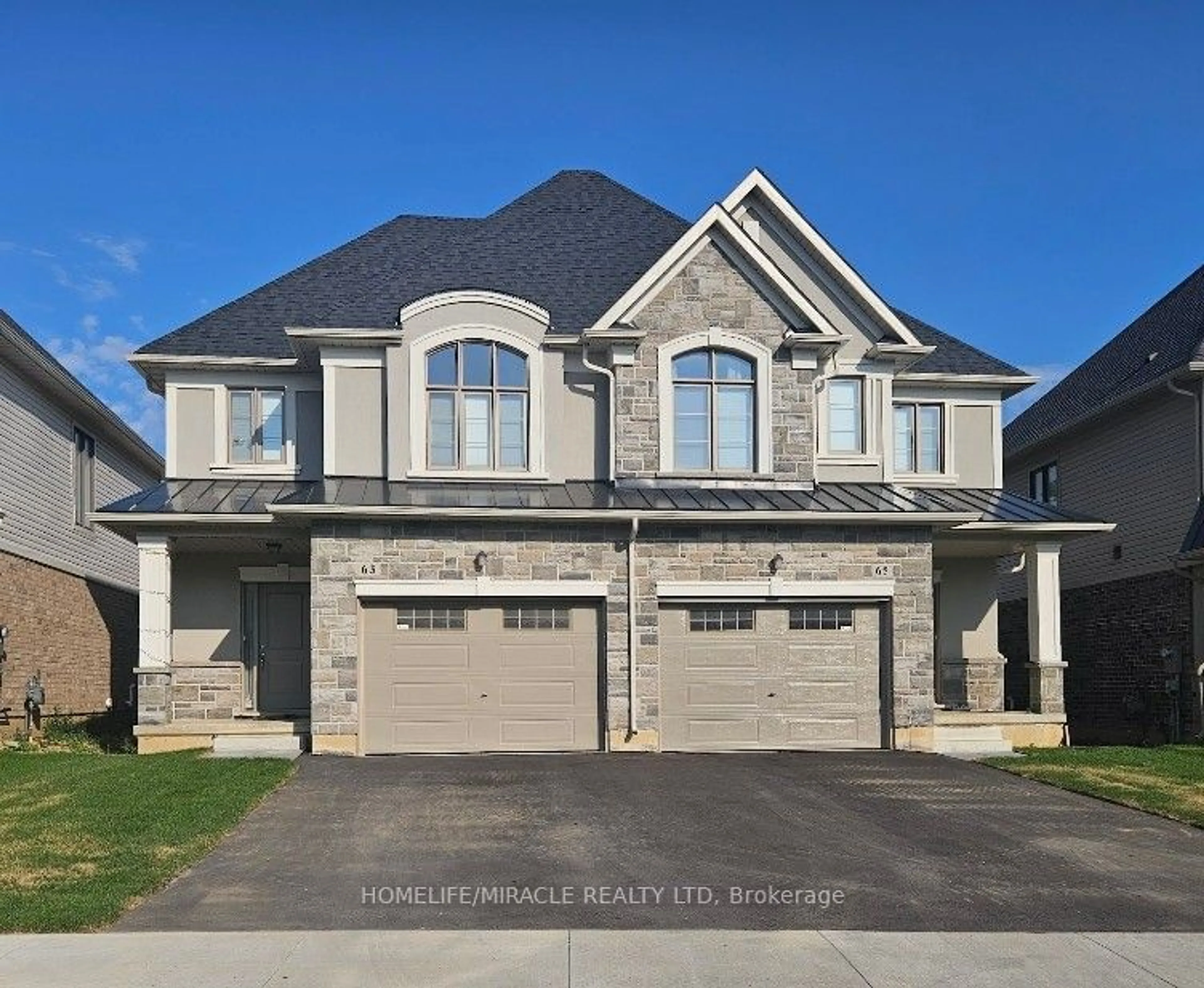 Frontside or backside of a home for 63 Genoa Dr, Hamilton Ontario L9B 0J9