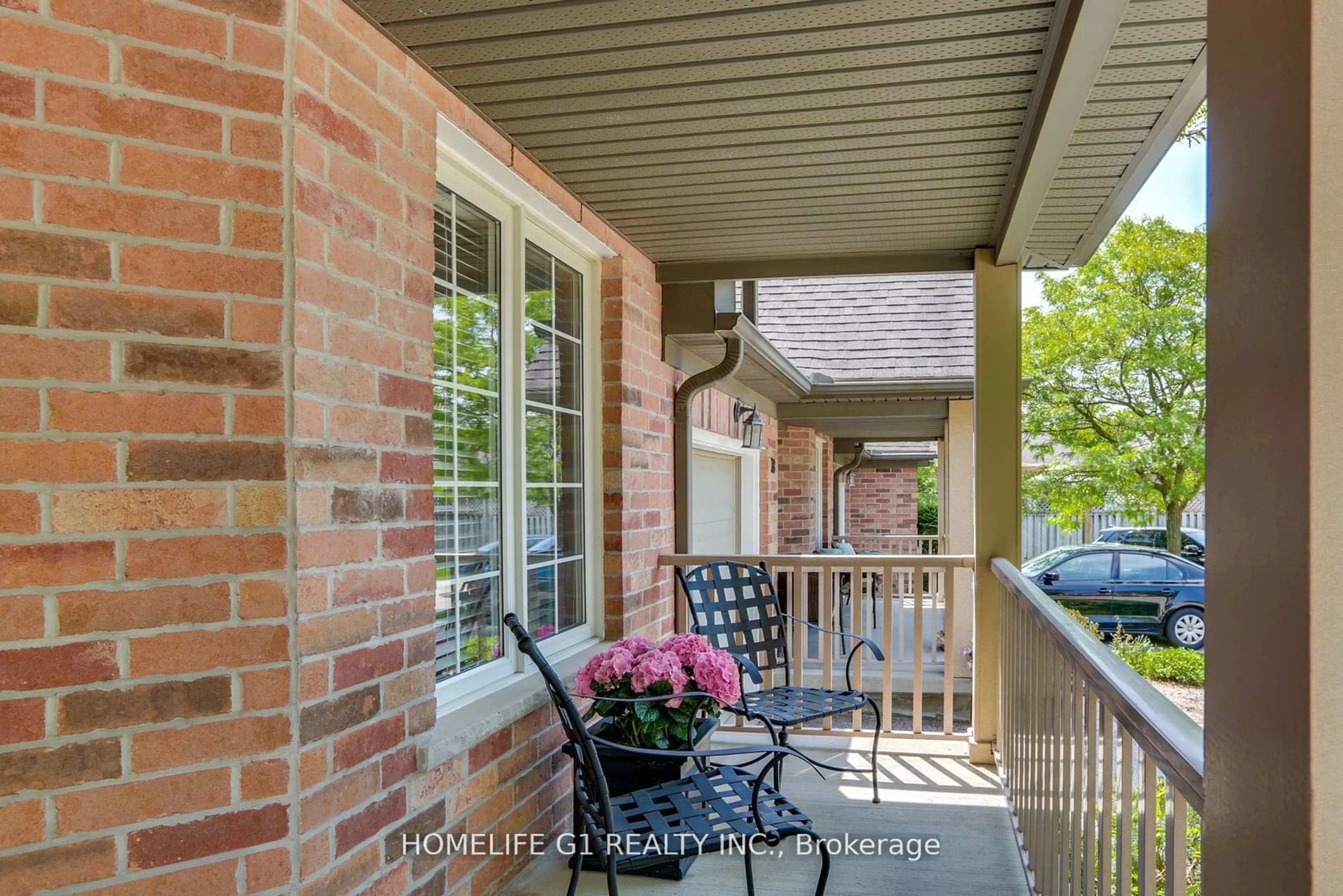 Patio, the street view for 320 Ambleside Dr #80, London Ontario N6G 5H8