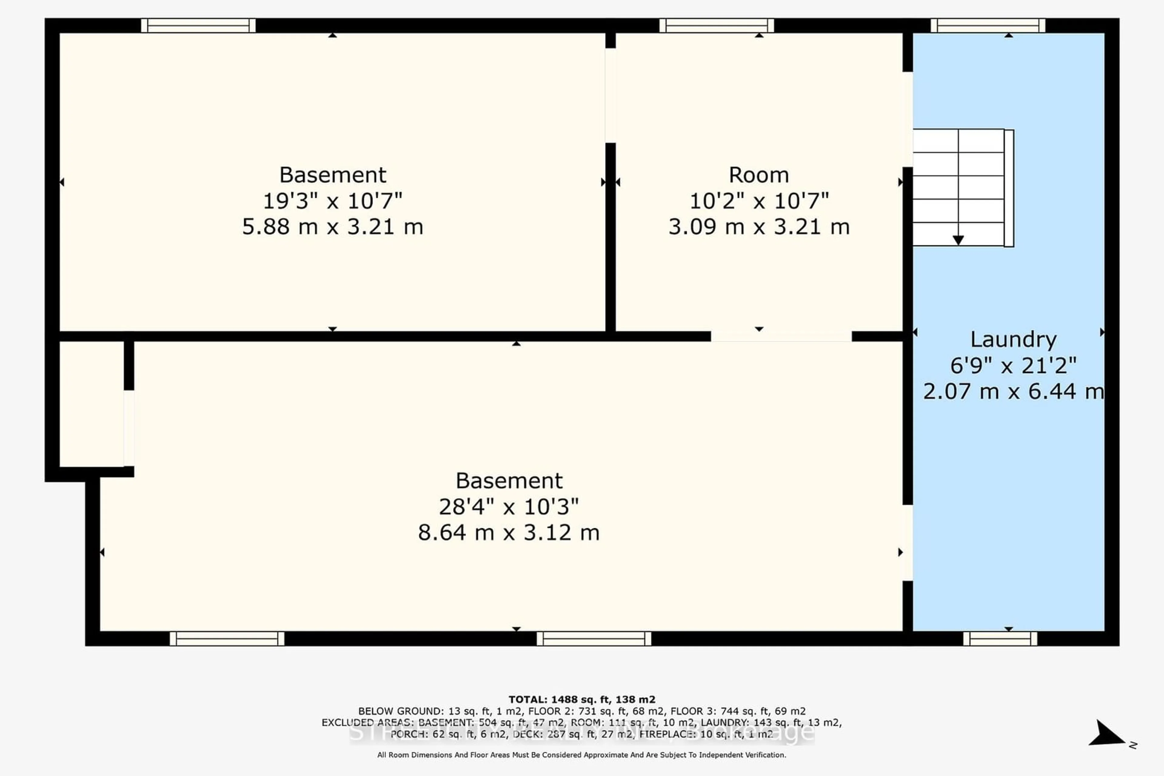 Floor plan for 98 Homan St, London Ontario N5Z 1B1