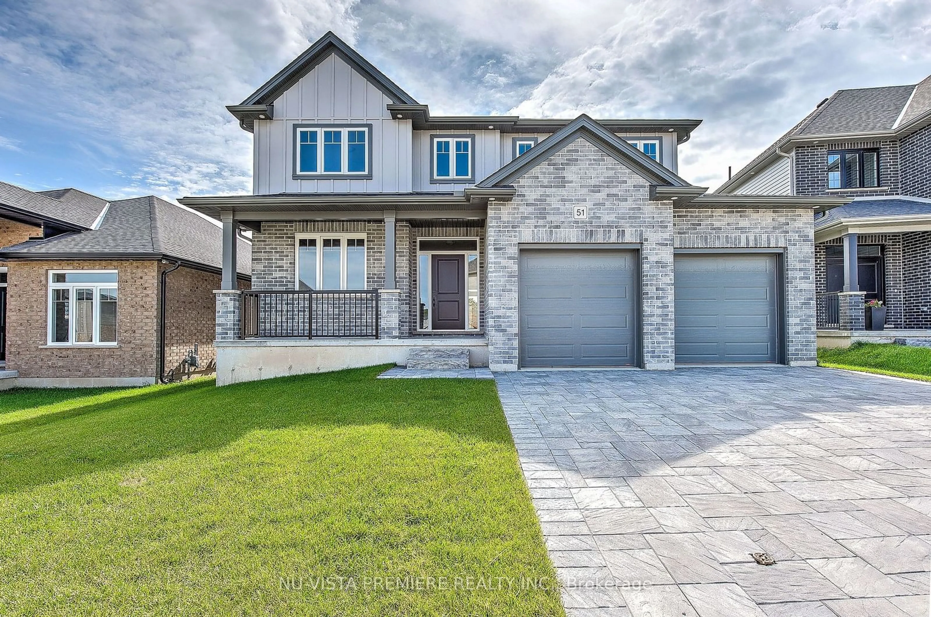 Home with brick exterior material for 51 Basil Cres, Middlesex Centre Ontario N0M 2A0