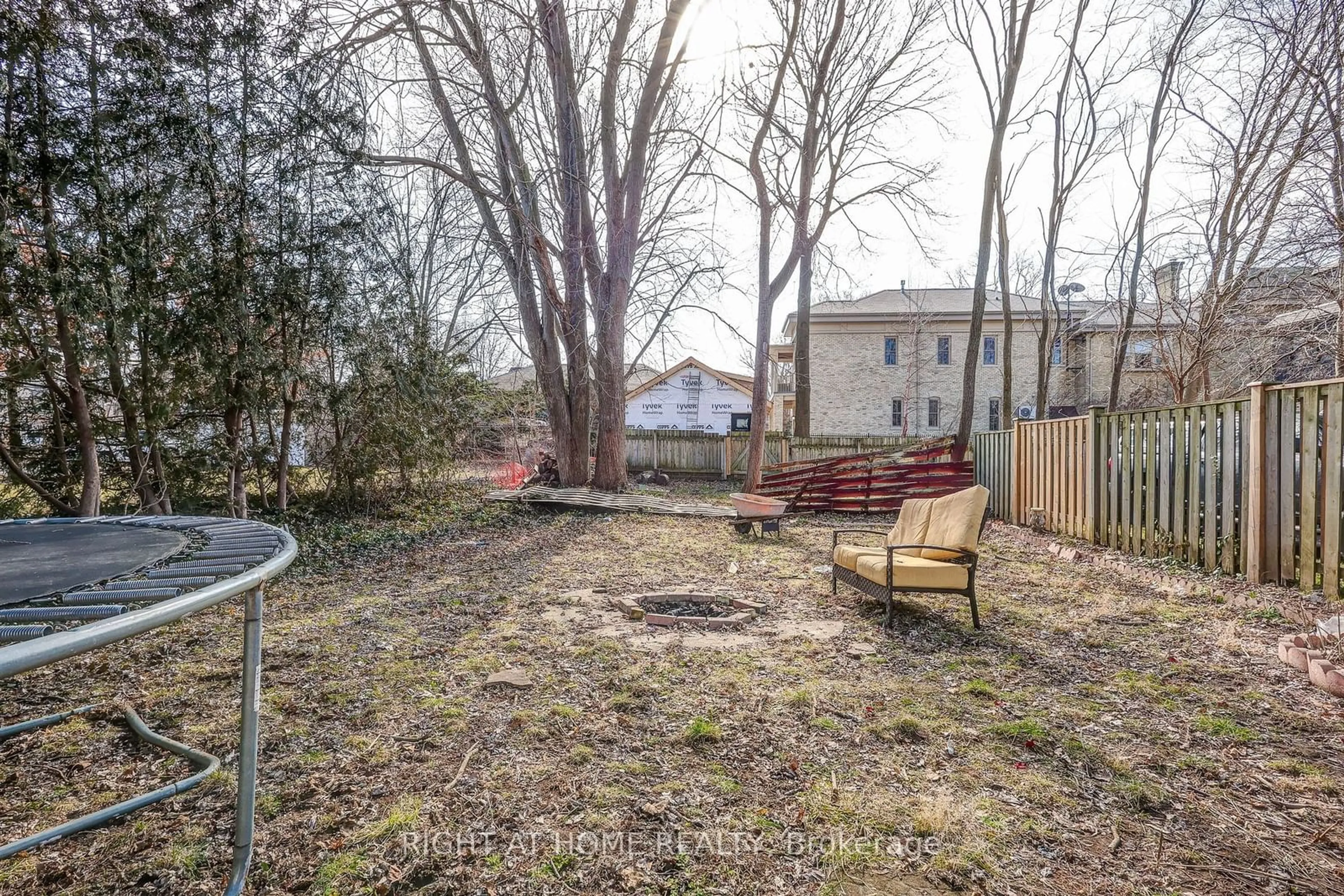 Patio, the fenced backyard for 353 Central Ave, London Ontario N6B 2E3