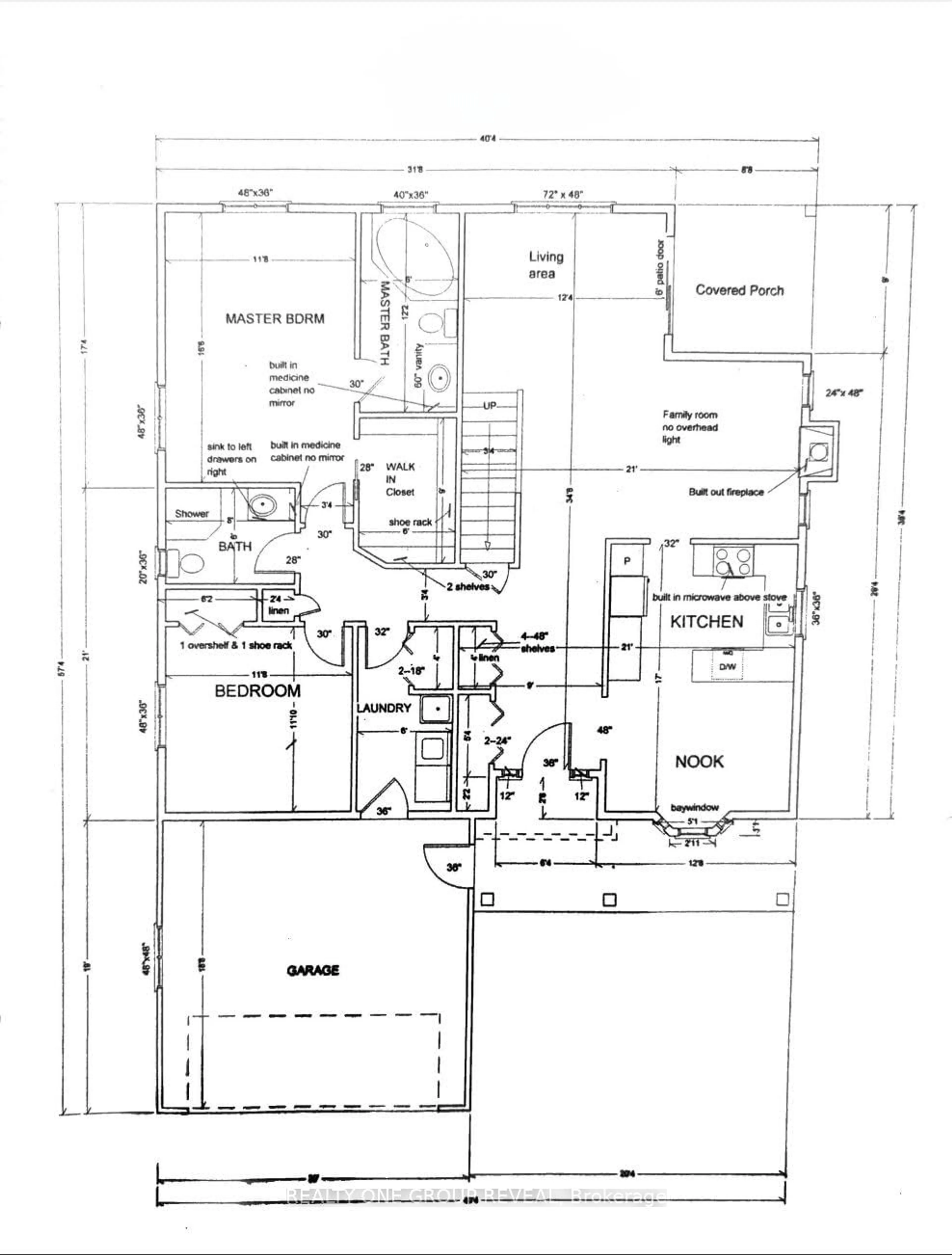 Floor plan for 45 Elmdale Dr, Prince Edward County Ontario K0K 3L0