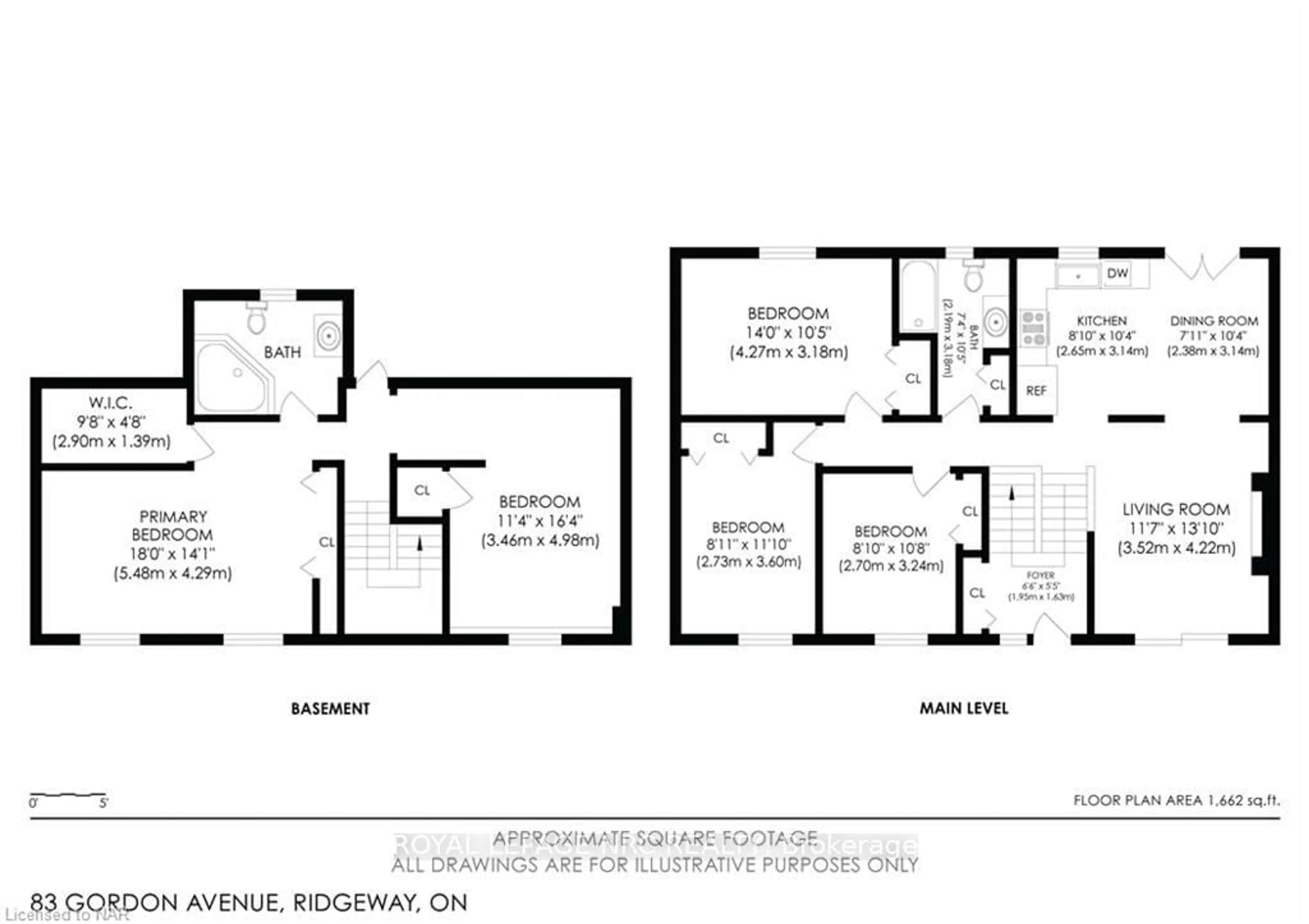 Floor plan for 83 Gordon Ave, Fort Erie Ontario L0S 1N0