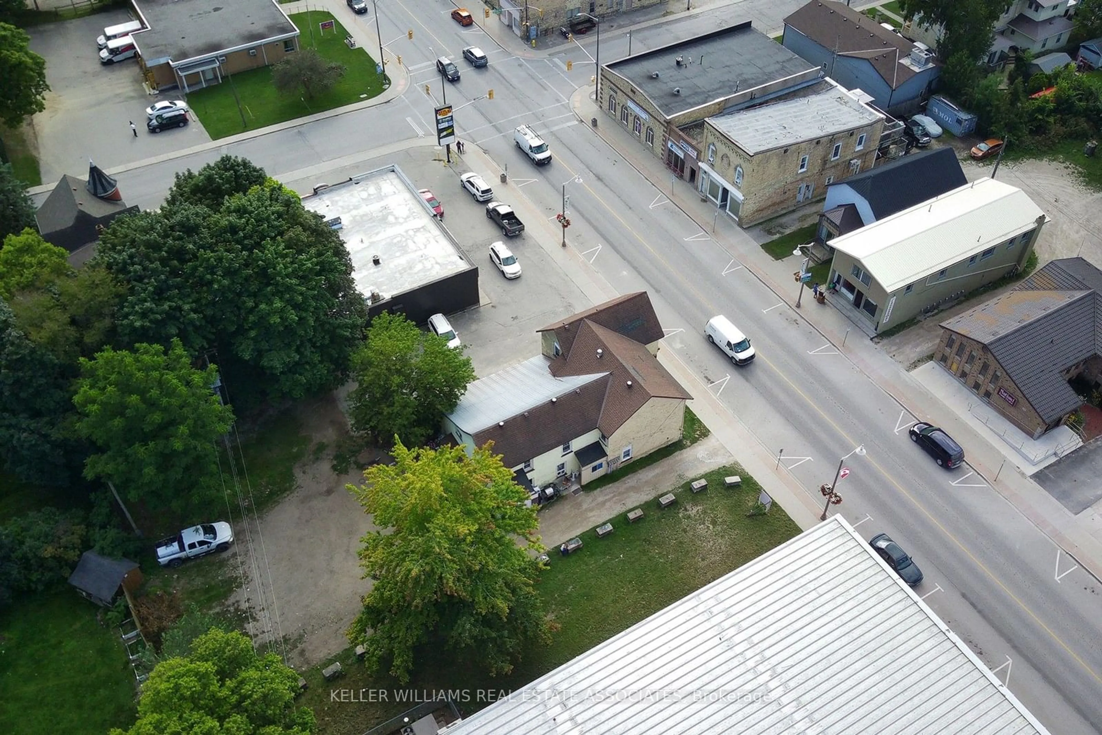 A pic from outside/outdoor area/front of a property/back of a property/a pic from drone, street for 329 Josephine St, North Huron Ontario N0G 2W0