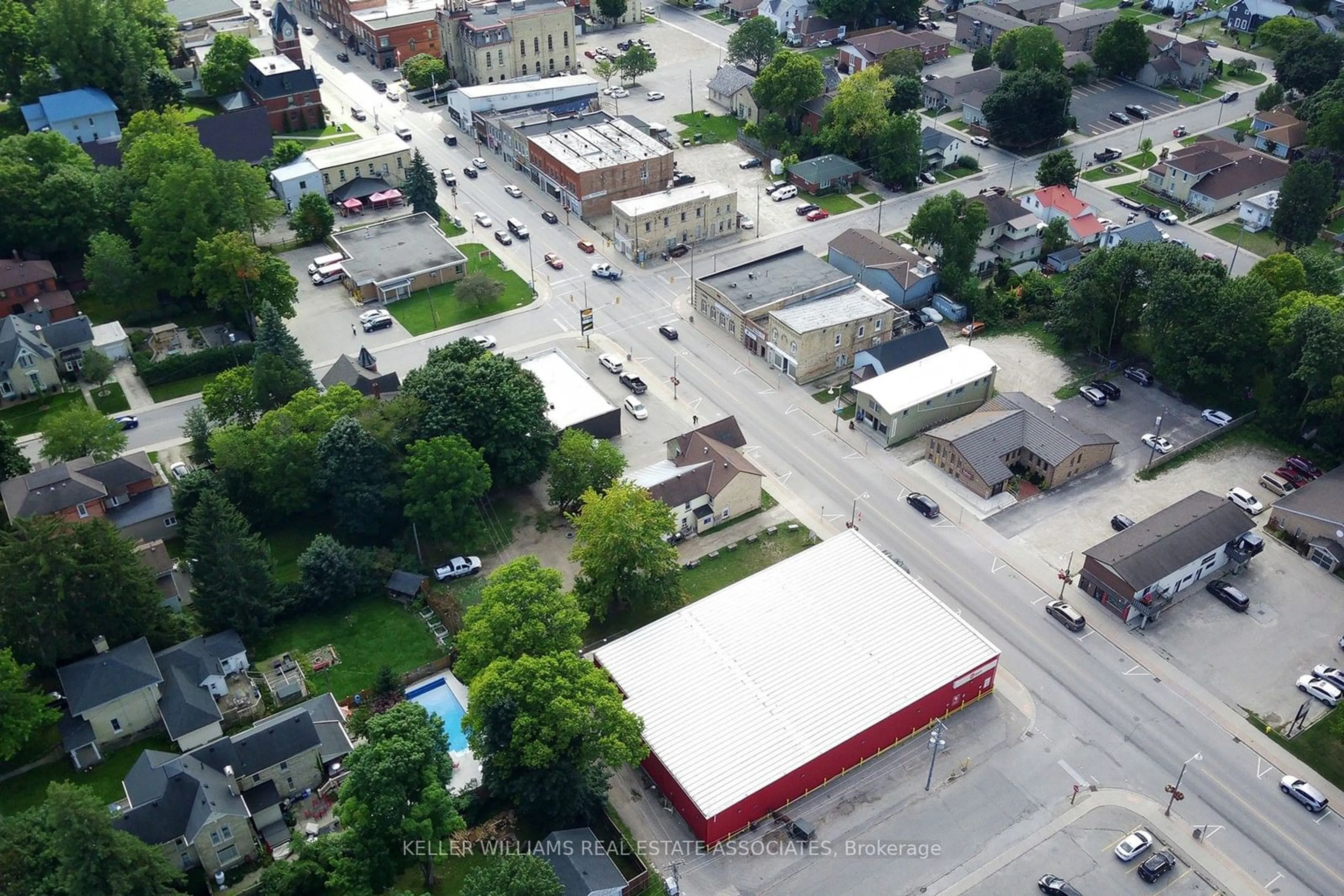 A pic from outside/outdoor area/front of a property/back of a property/a pic from drone, street for 329 Josephine St, North Huron Ontario N0G 2W0