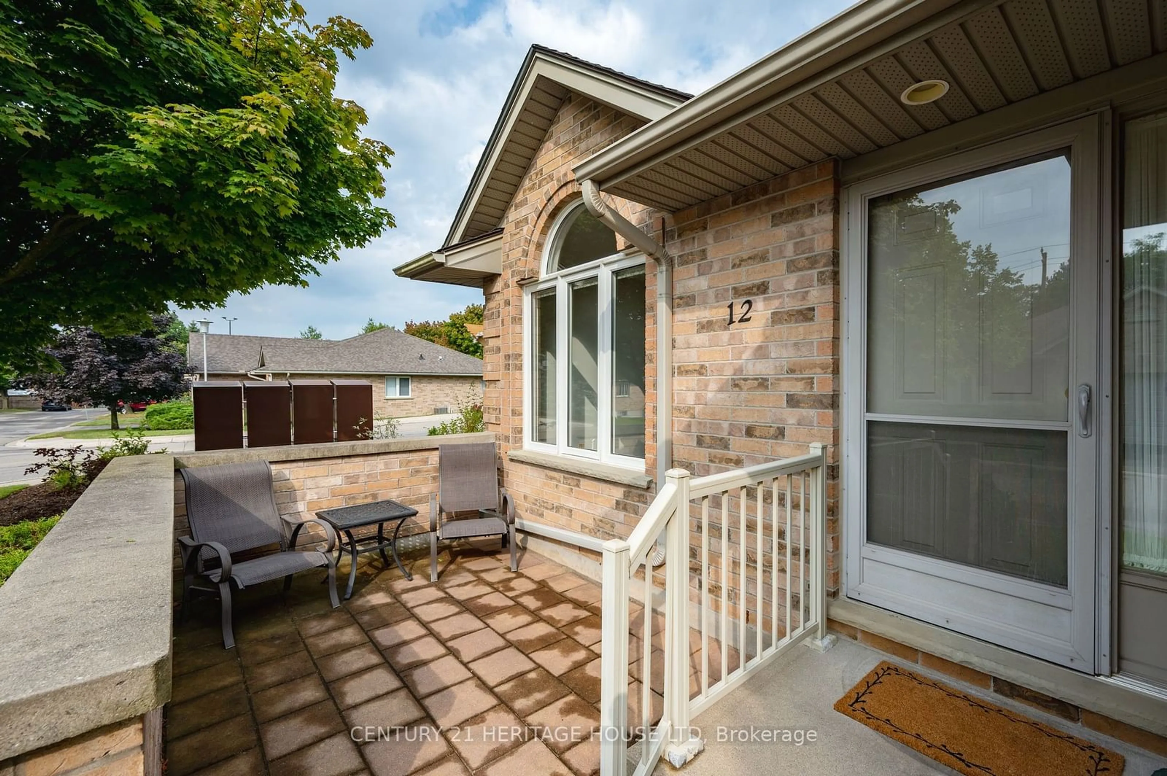 Patio for 1241 Beaverbrook Ave #12, London Ontario N6H 5P1