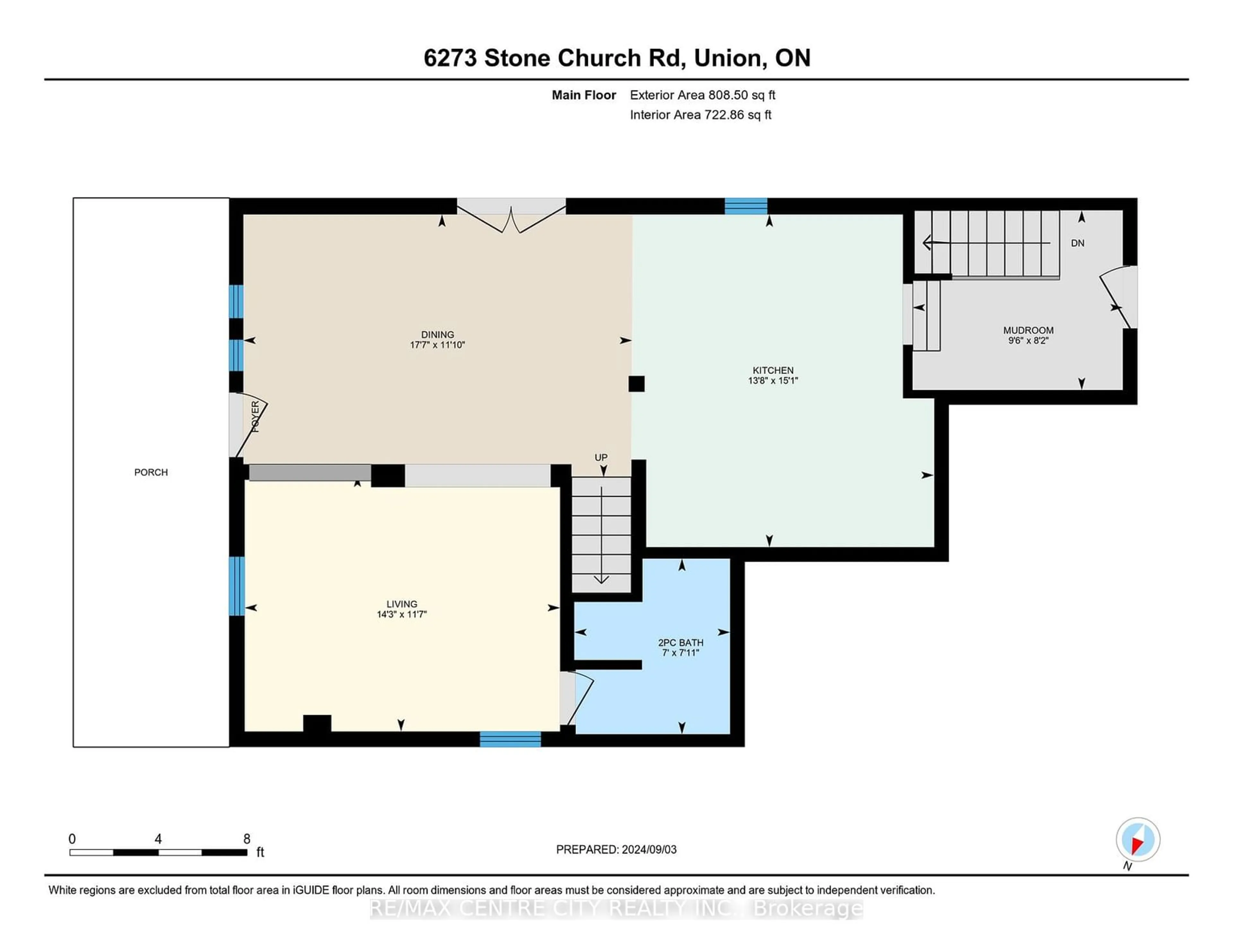 Floor plan for 6273 Stone Church Rd, Central Elgin Ontario N0L 2L0