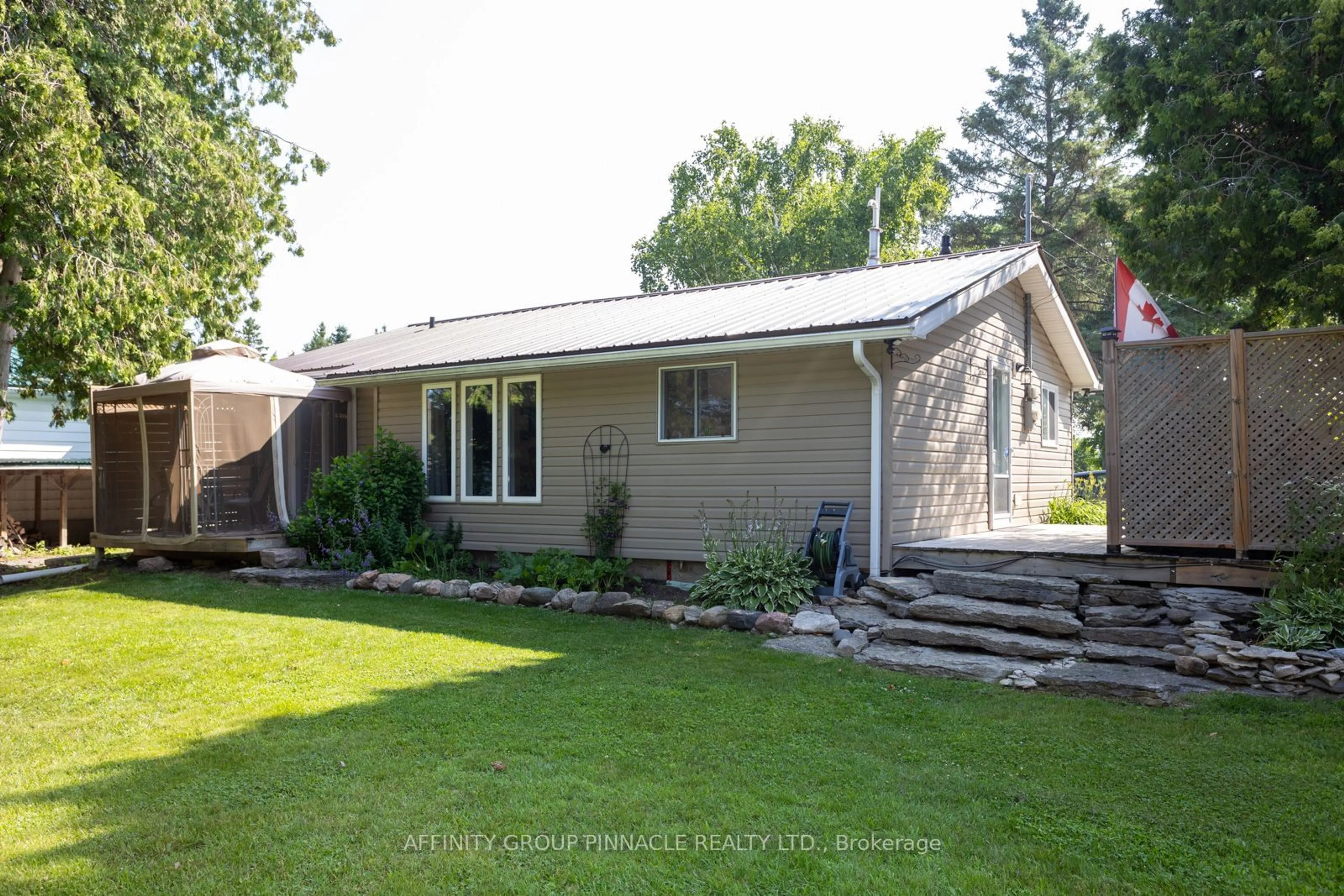 Frontside or backside of a home, cottage for 24 Hargrave Rd, Kawartha Lakes Ontario K0M 2B0