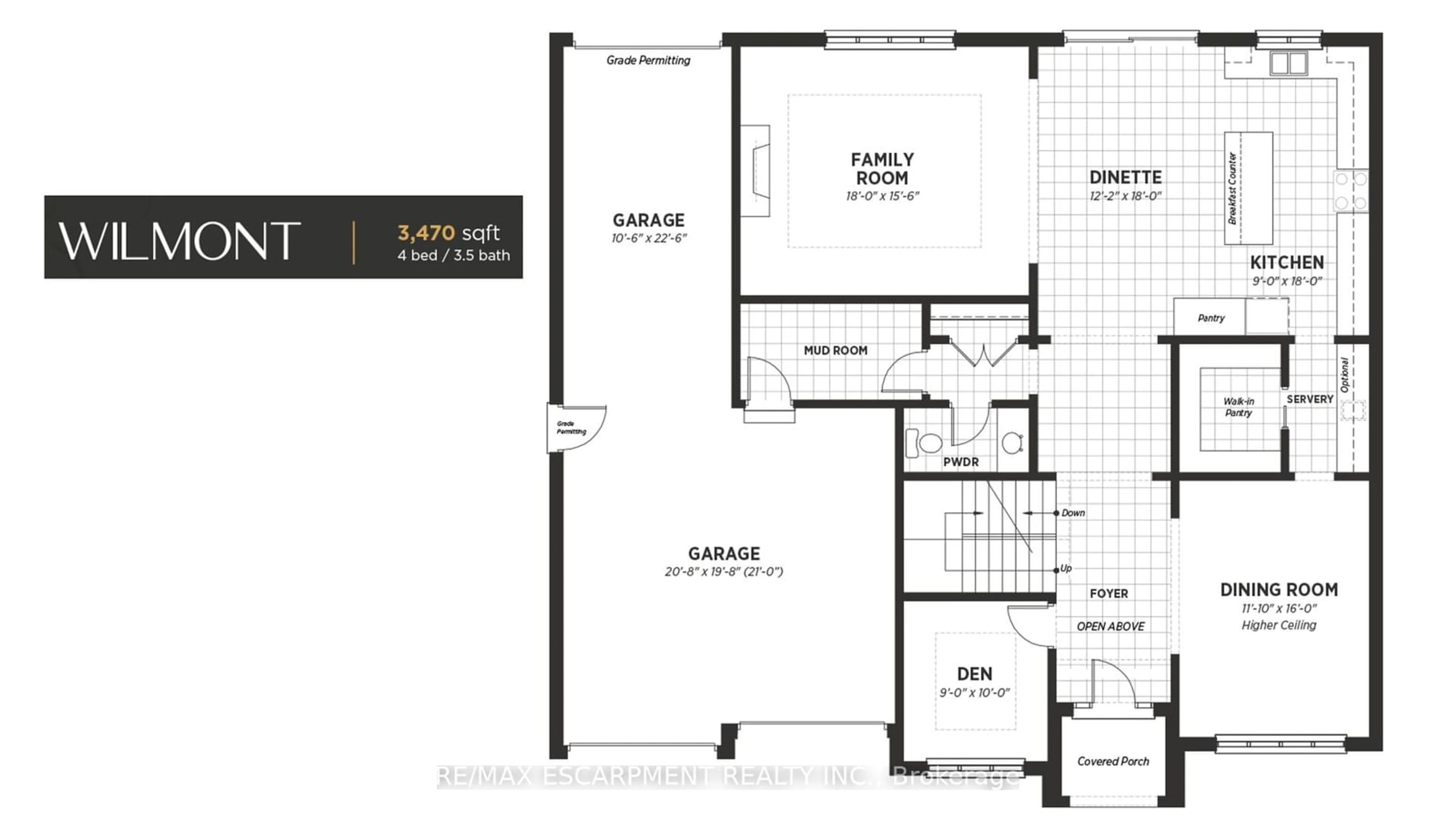 Floor plan for 419 Master Dr, Woodstock Ontario N4T 0L2