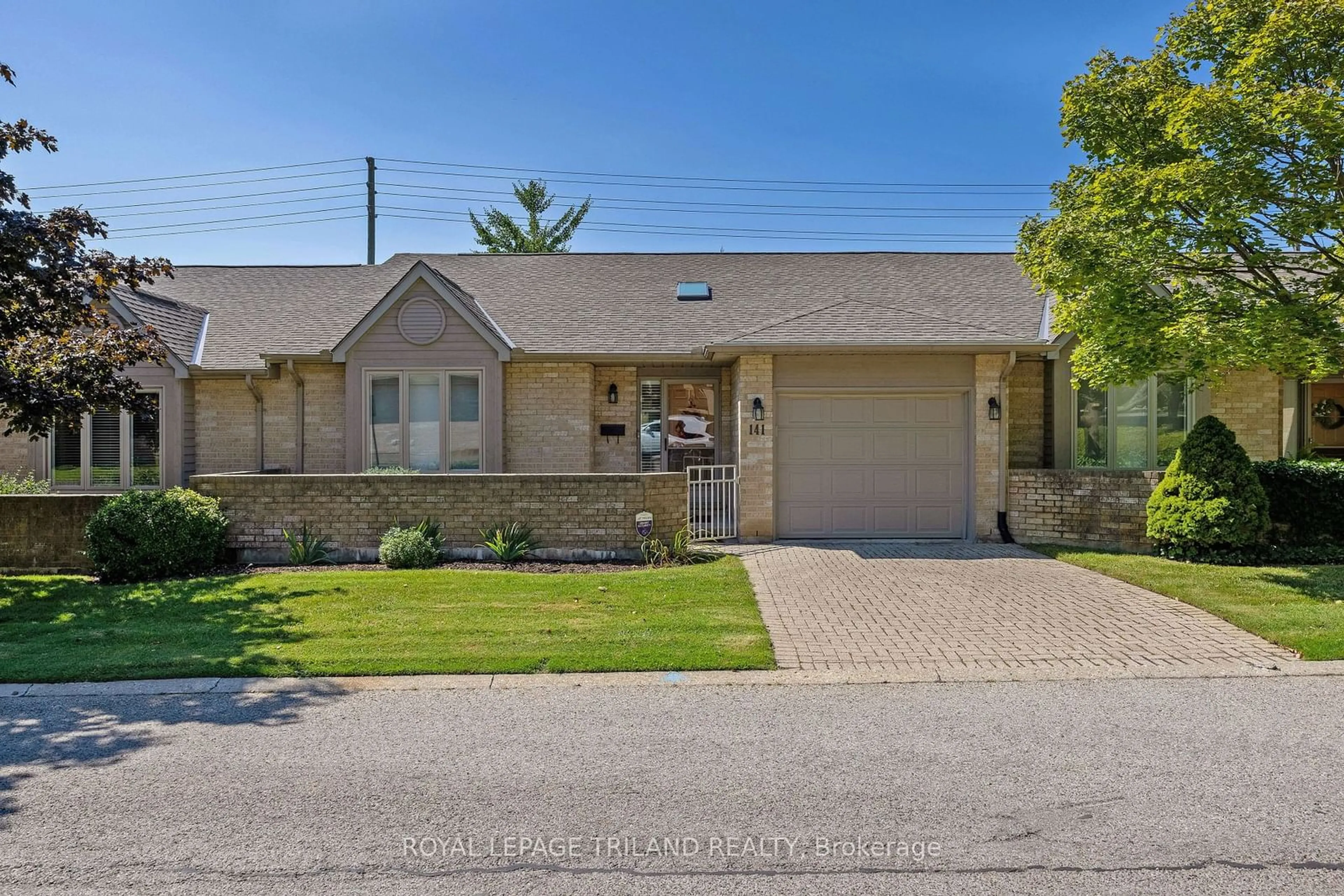 Frontside or backside of a home, the street view for 1500 Richmond St #141, London Ontario N6G 4T8