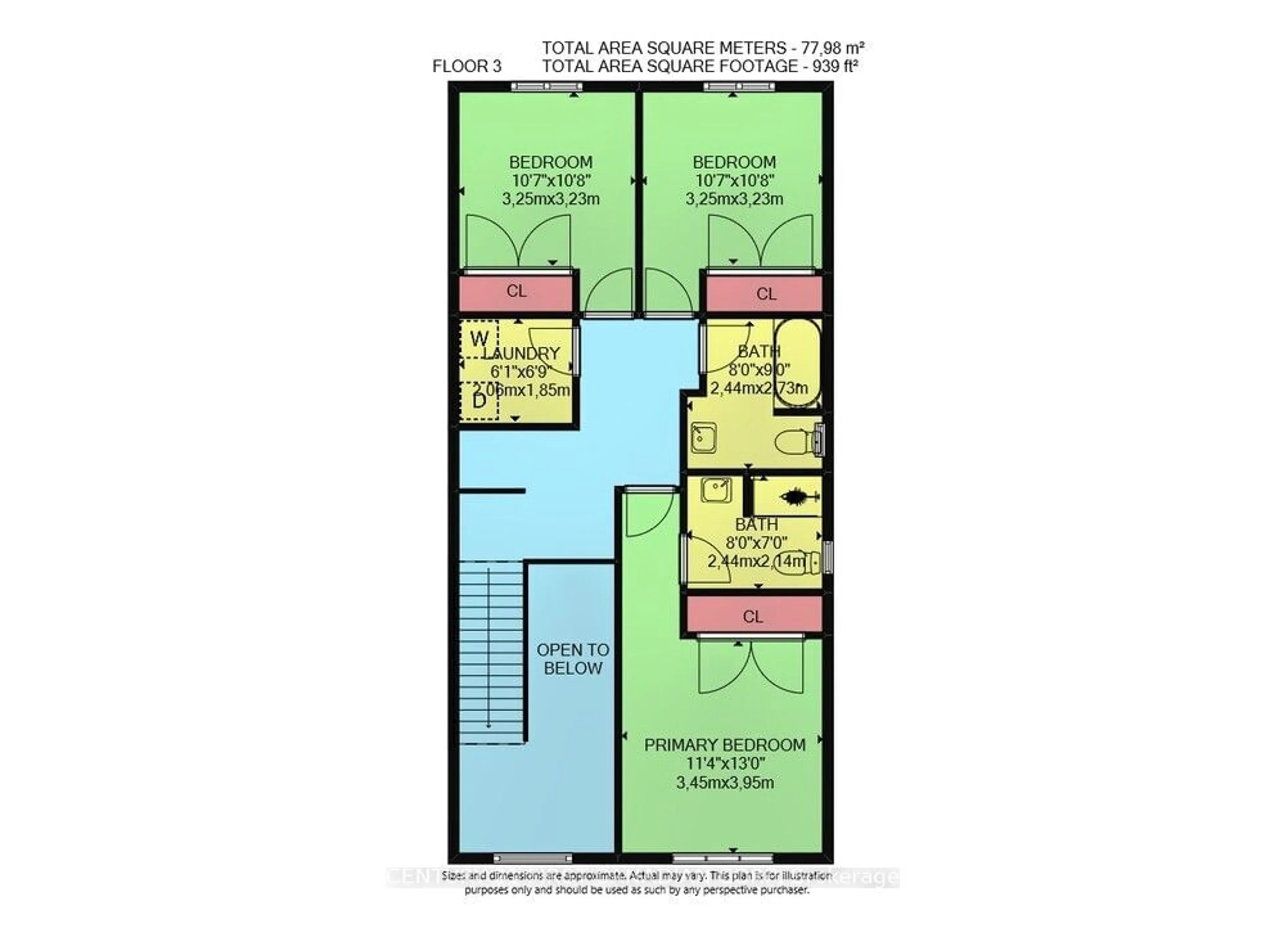 Floor plan for 6457 Royal Magnolia Ave, London Ontario N6P 0K2