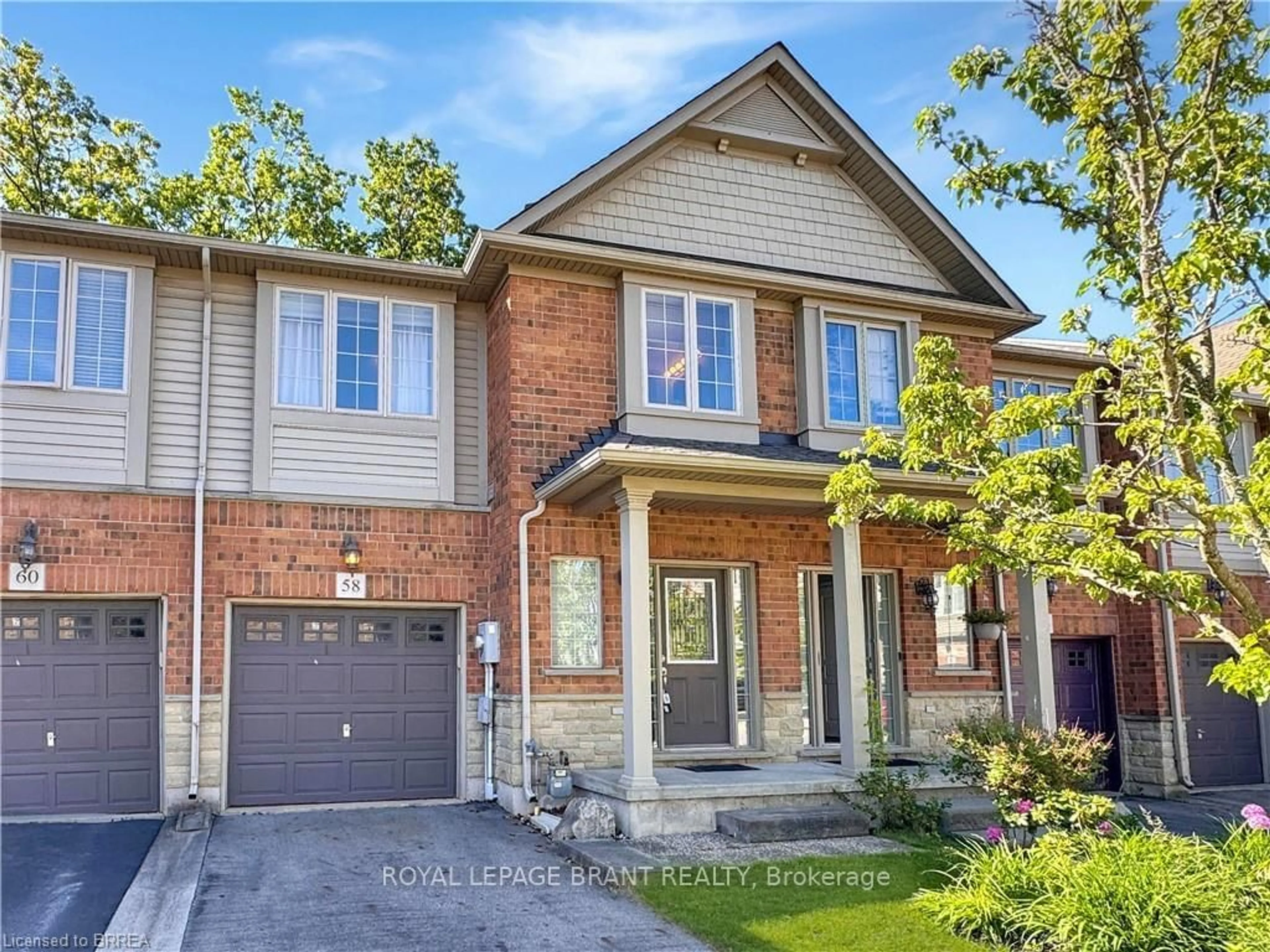 Home with brick exterior material for 58 Myers Lane, Hamilton Ontario L9G 0A5