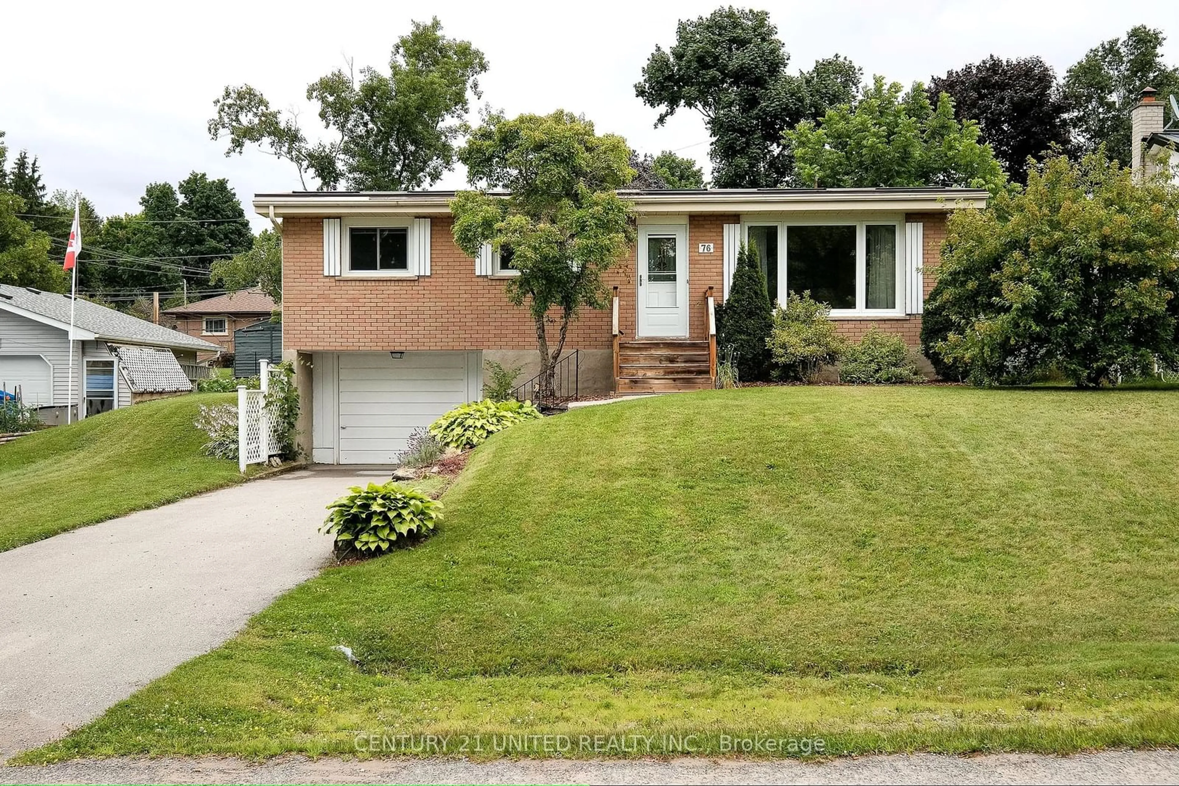 Frontside or backside of a home, the street view for 76 Caroline St, Smith-Ennismore-Lakefield Ontario K0L 2H0