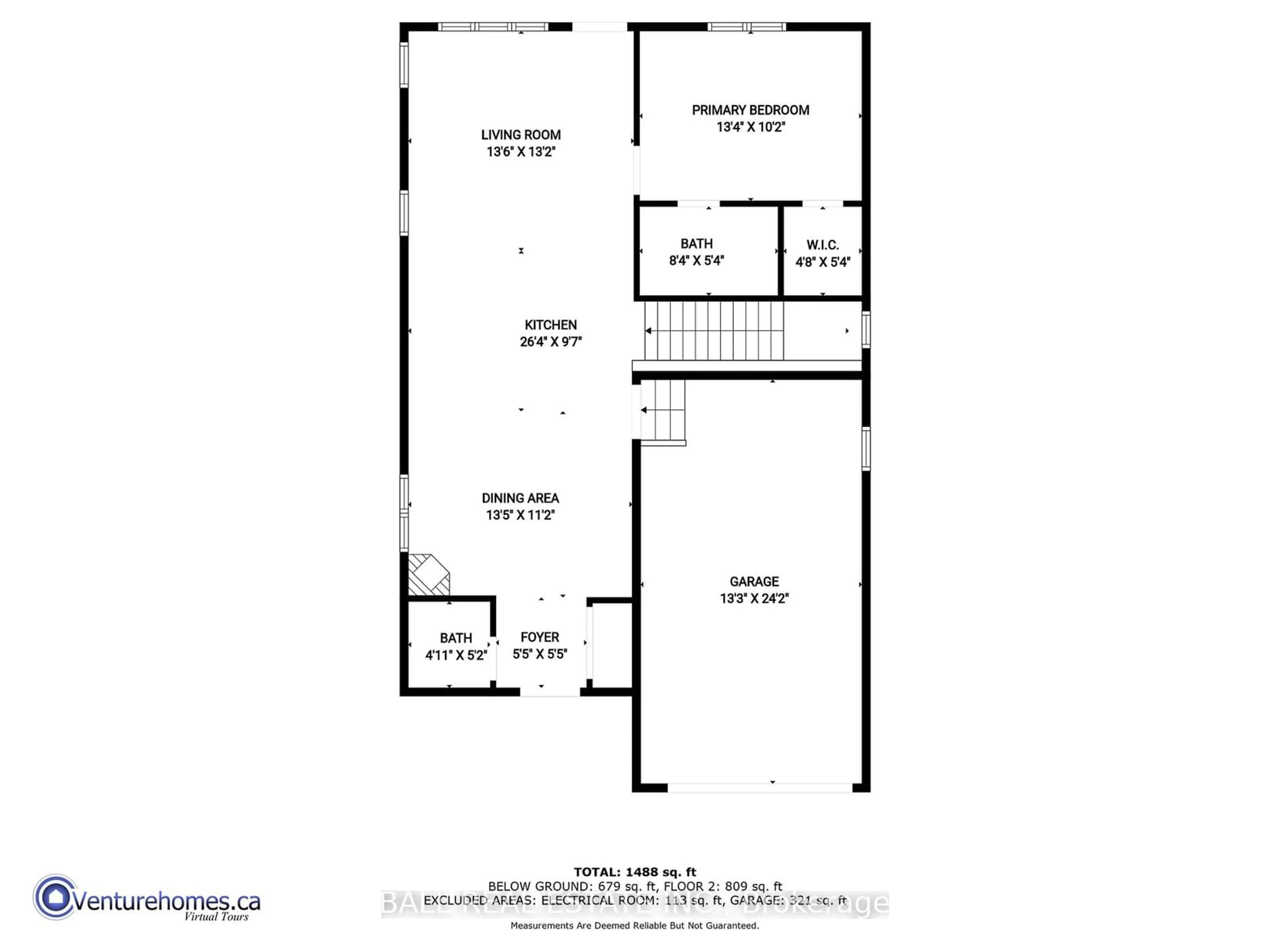 Floor plan for 24 Irons Ave #8, Smith-Ennismore-Lakefield Ontario K0L 2H0