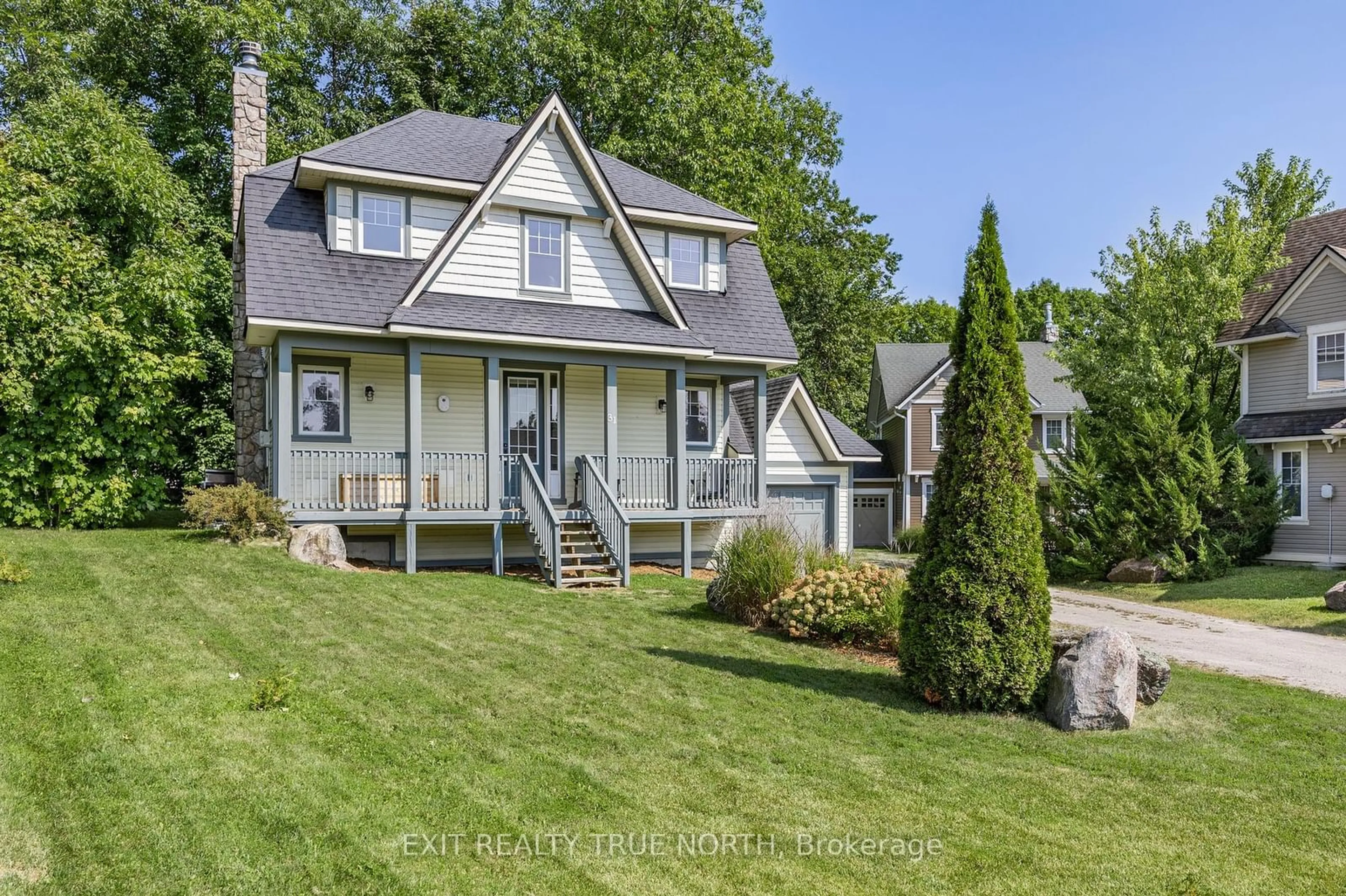 Frontside or backside of a home, cottage for 31 Marina Village Dr, Georgian Bay Ontario L0K 1S0