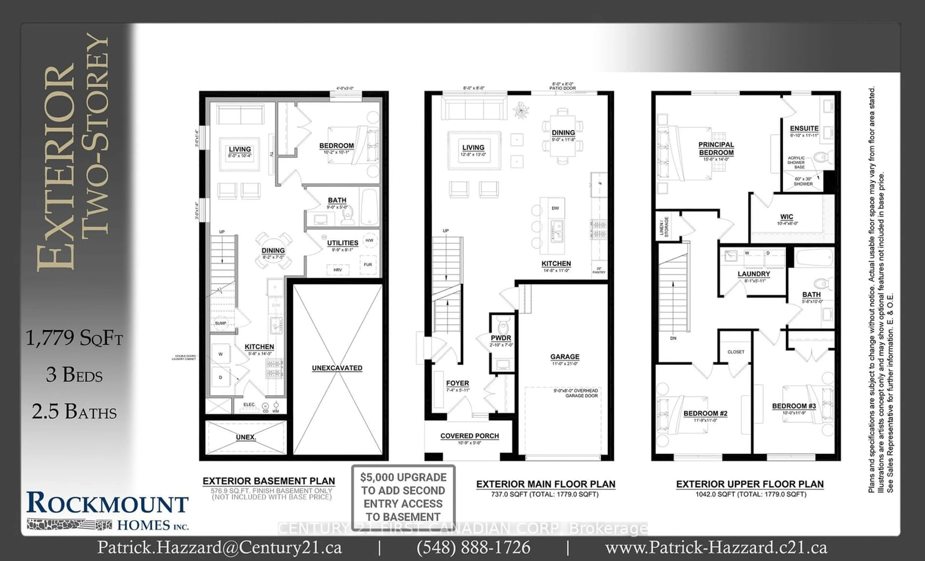 Floor plan for 4297 Calhoun Way, London Ontario N6P 1J9