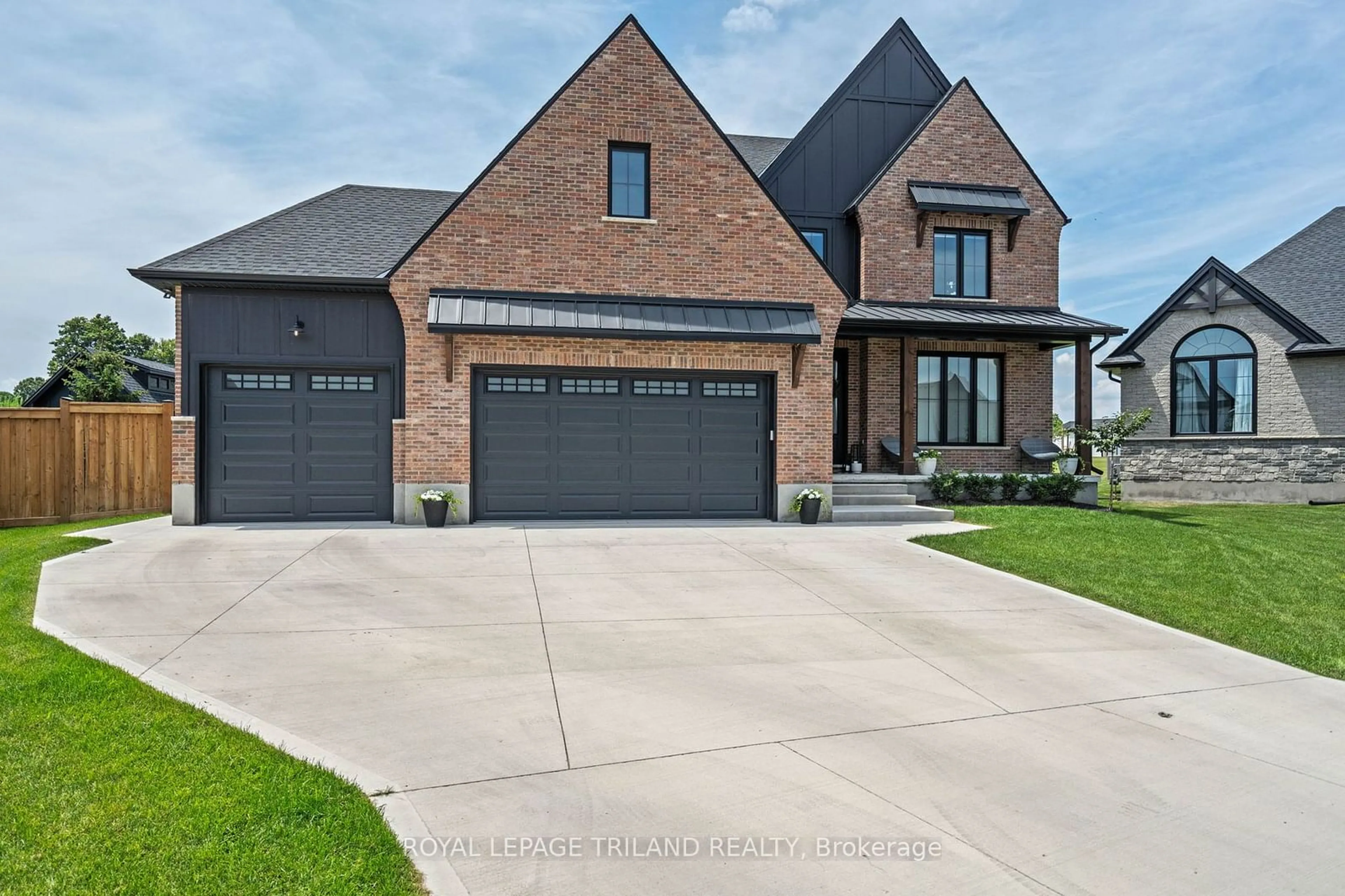 Home with brick exterior material for 57 Greenbrier Rdge, Thames Centre Ontario N0L 1G2