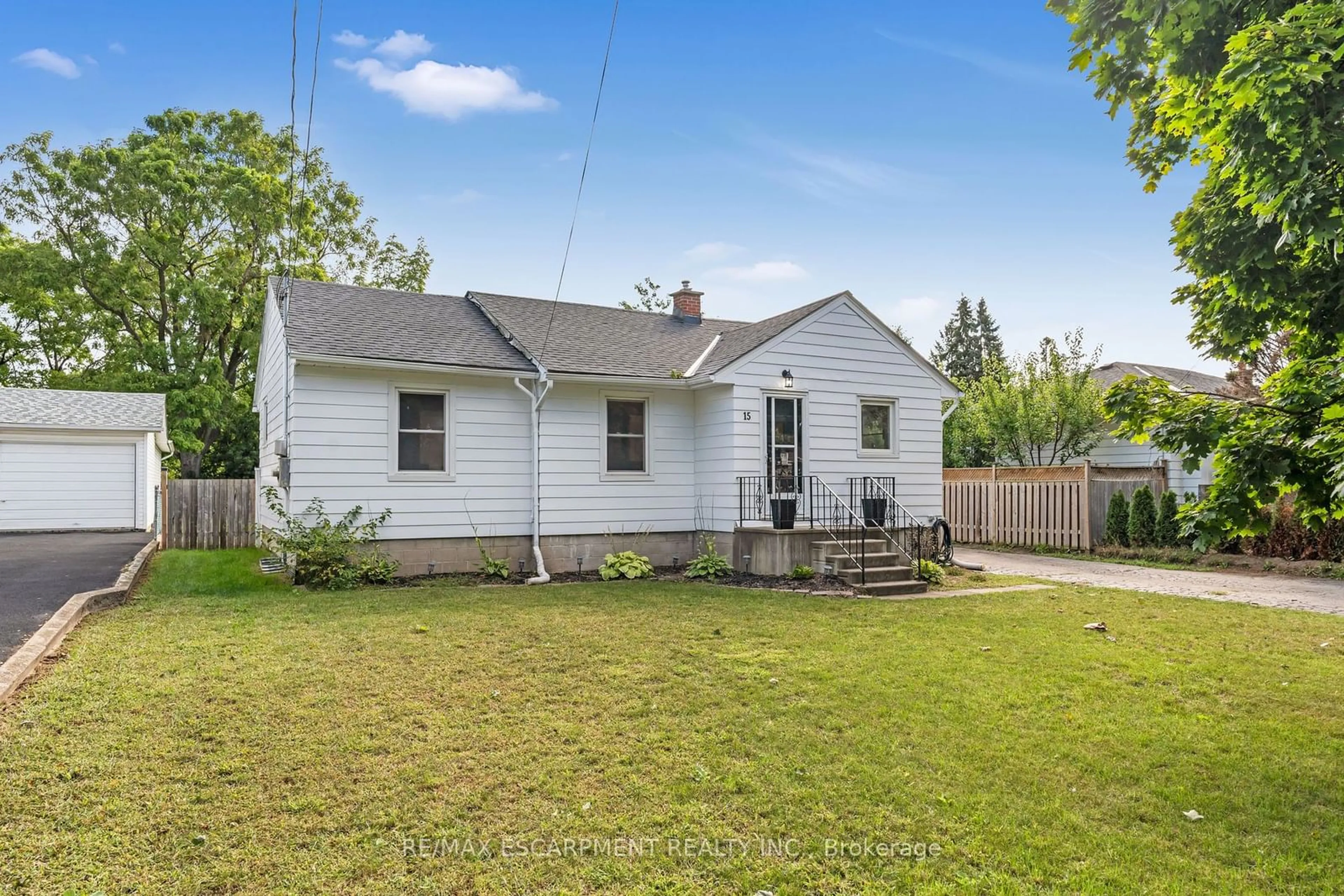 Frontside or backside of a home for 15 James Ave, Brantford Ontario N3S 6Y2