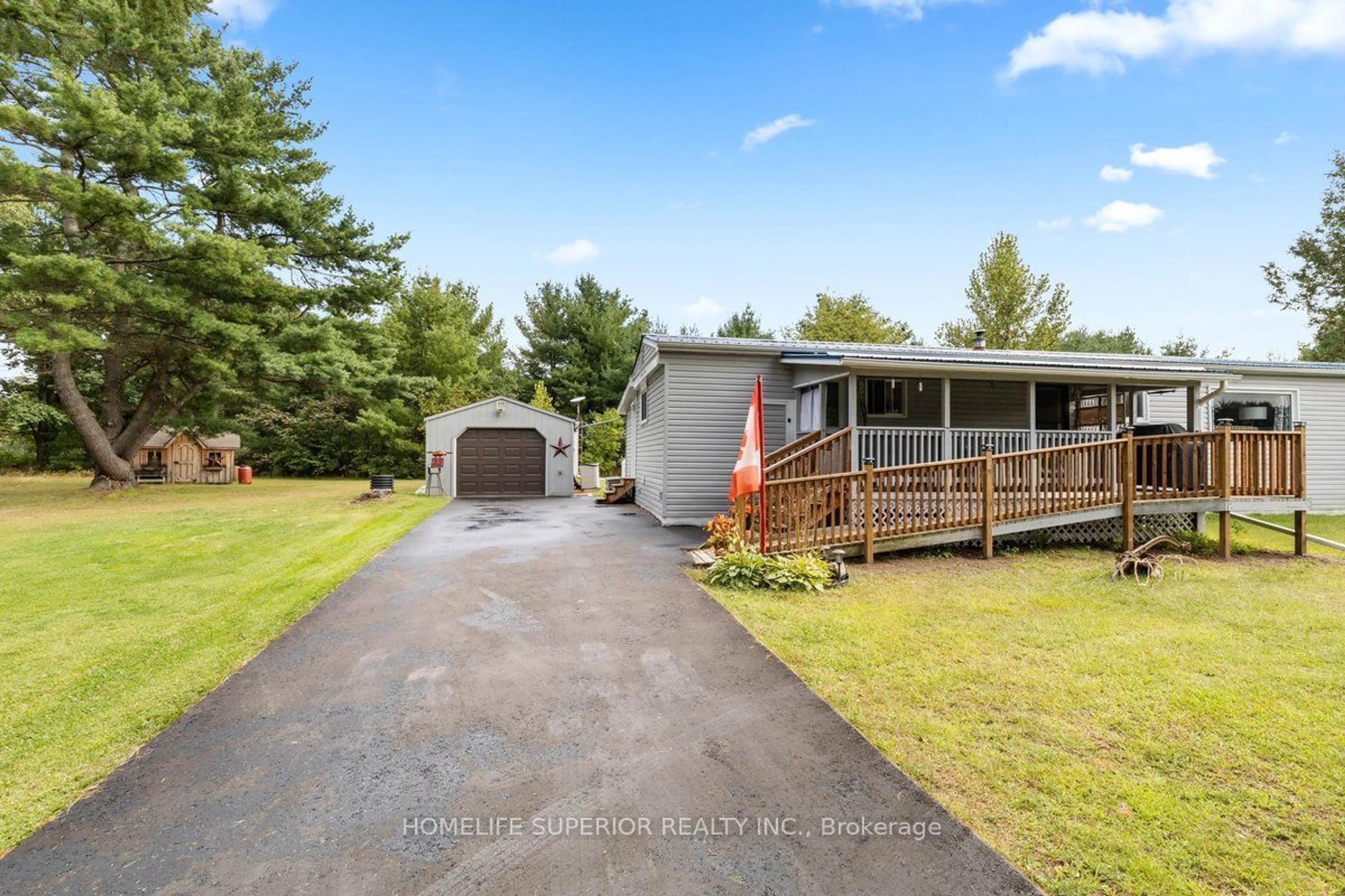 A pic from outside/outdoor area/front of a property/back of a property/a pic from drone, water/lake/river/ocean view for 41 Belmont St, Havelock-Belmont-Methuen Ontario K0L 1Z0