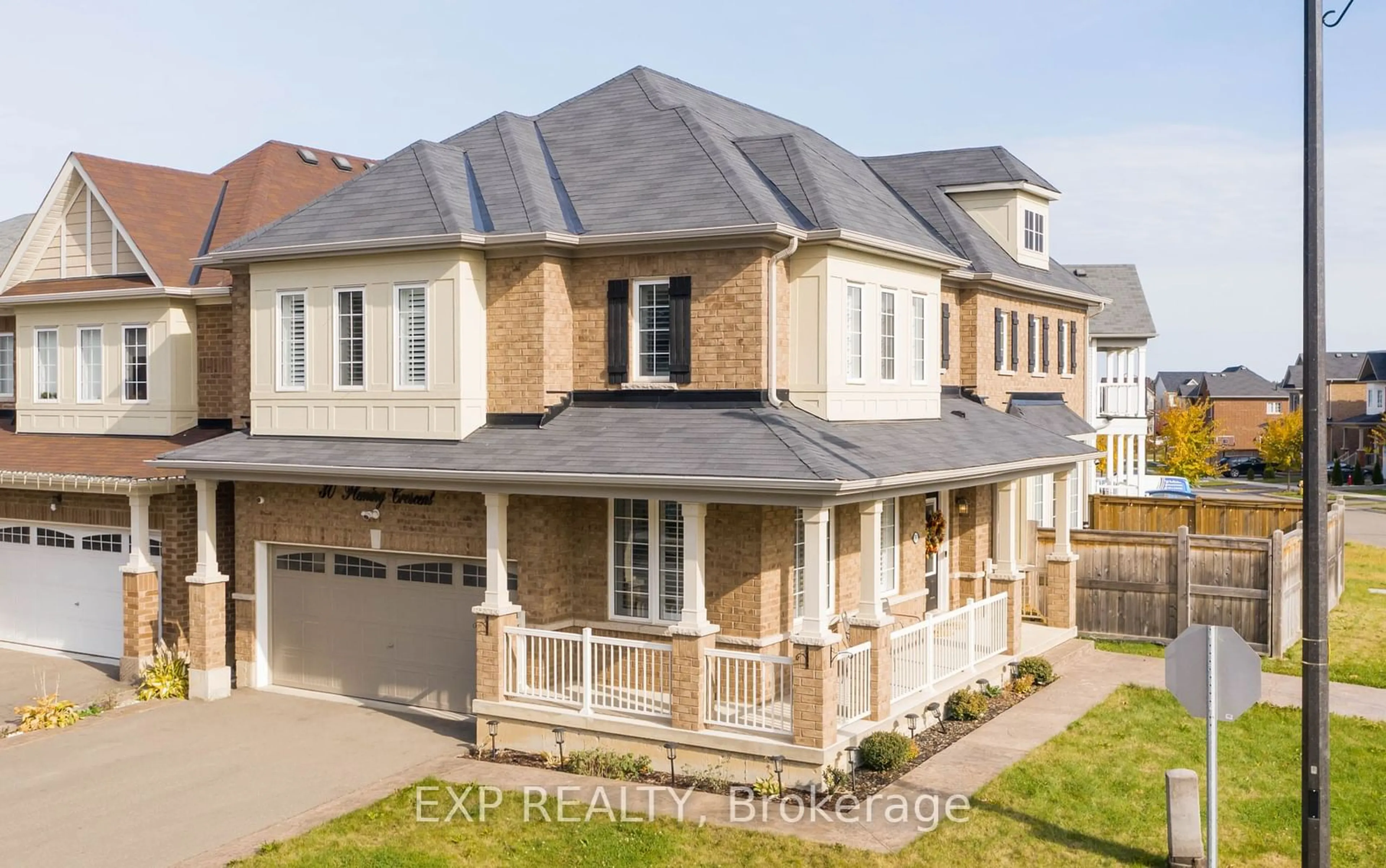 Home with brick exterior material for 30 Fleming Cres, Haldimand Ontario N3W 0C4