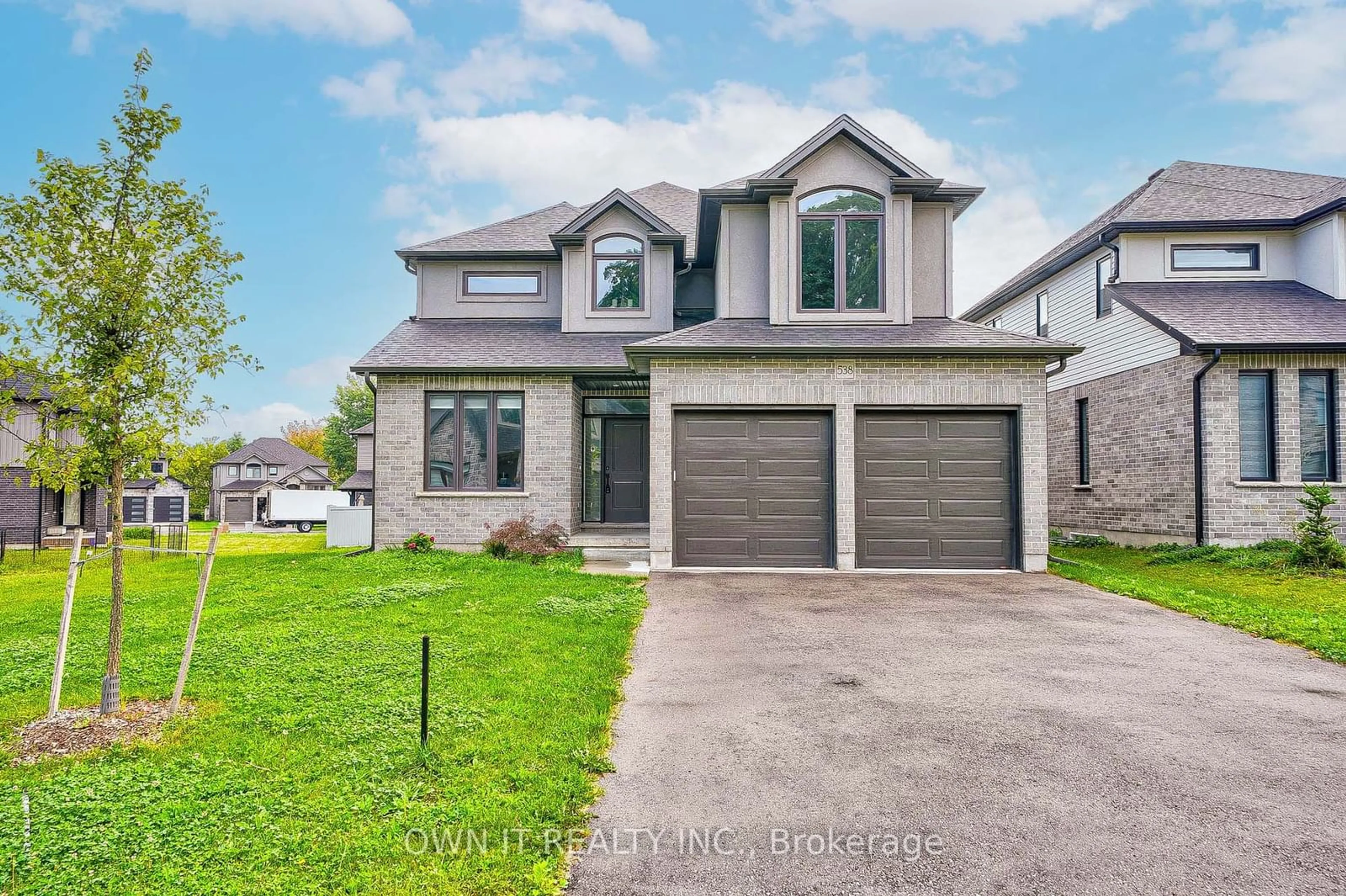 Frontside or backside of a home, the street view for 538 Masters Dr, Woodstock Ontario N4T 0N4