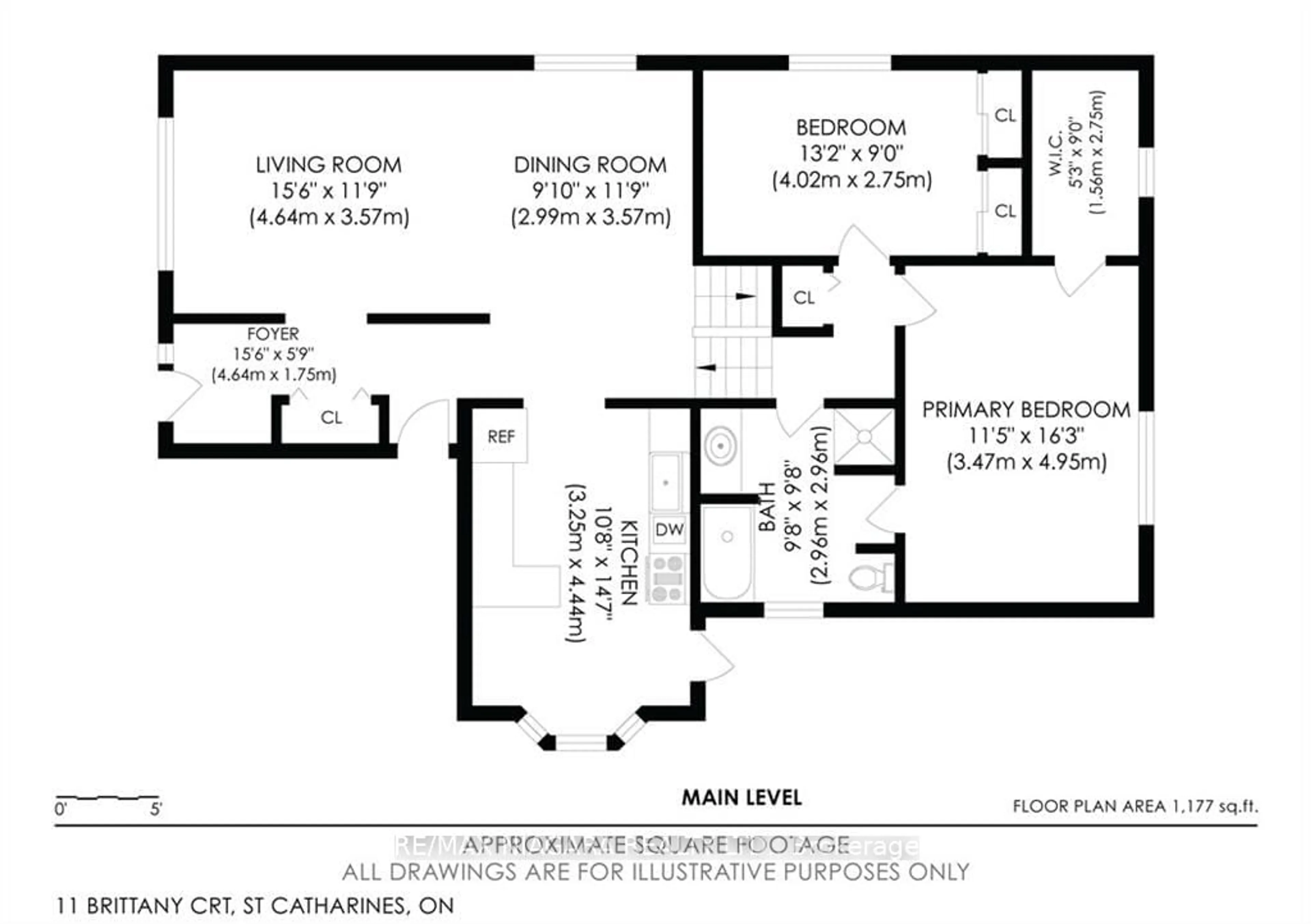 Floor plan for 11 Brittany Crt, St. Catharines Ontario L2S 3C3