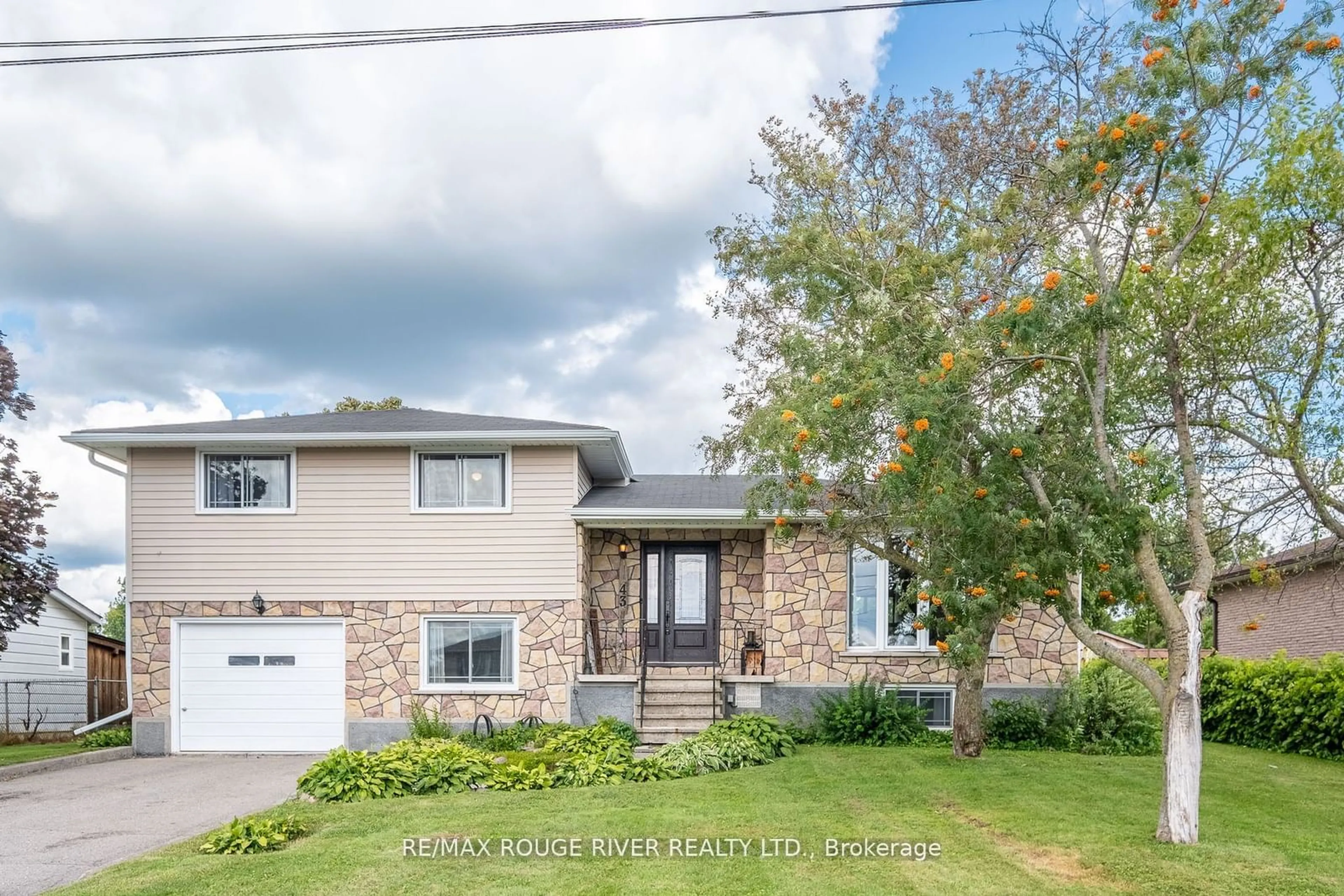 Frontside or backside of a home, the street view for 43 Elgin St, Cramahe Ontario K0K 1S0