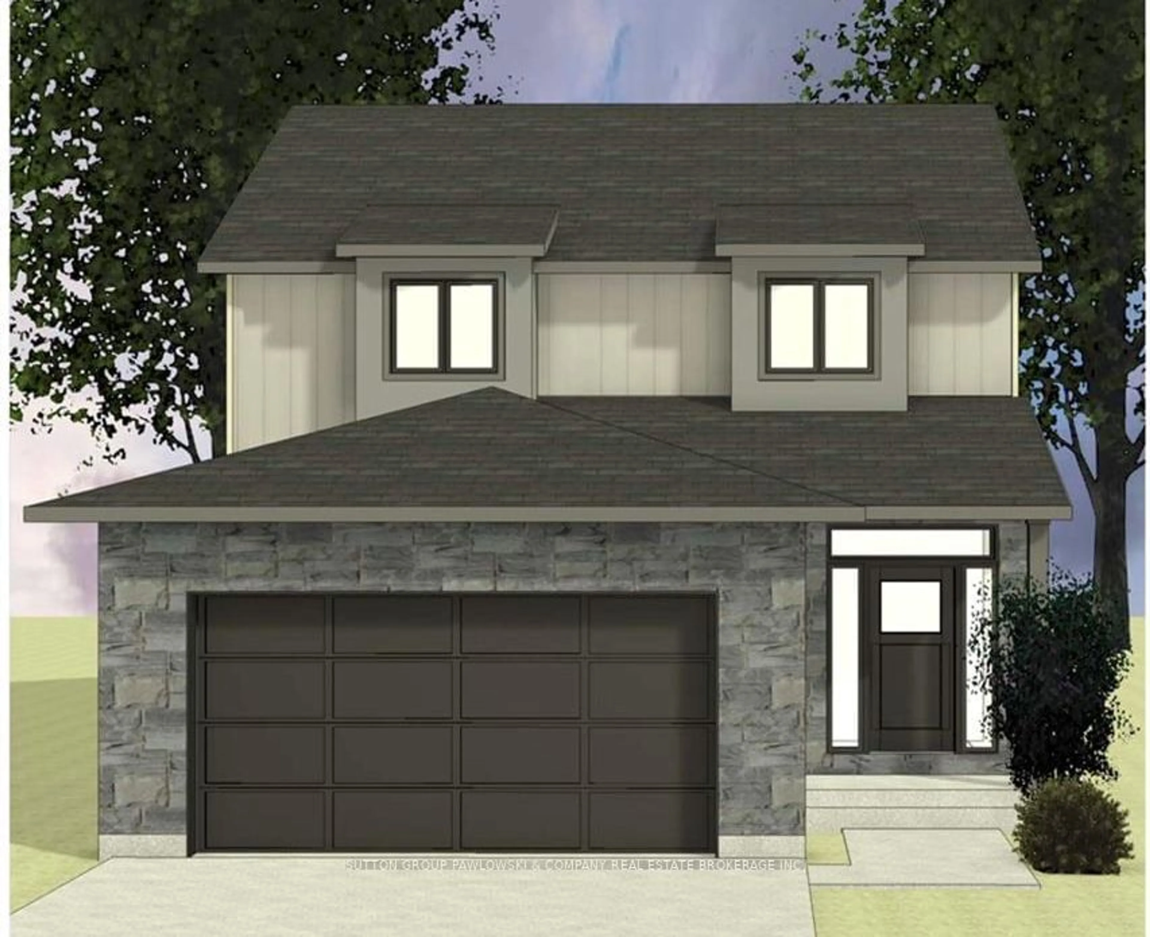 Frontside or backside of a home, cottage for 52 ALLISTER Dr, Middlesex Centre Ontario N0L 1R0