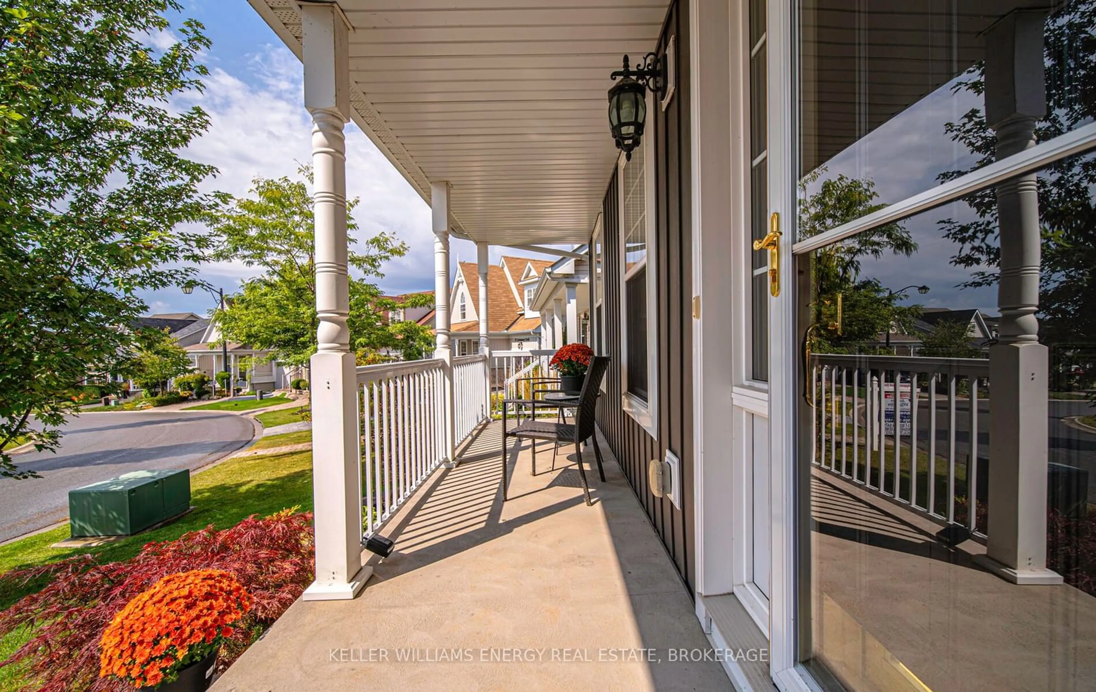 Patio, the street view for 87 Greenaway Circ, Port Hope Ontario L1A 0C1