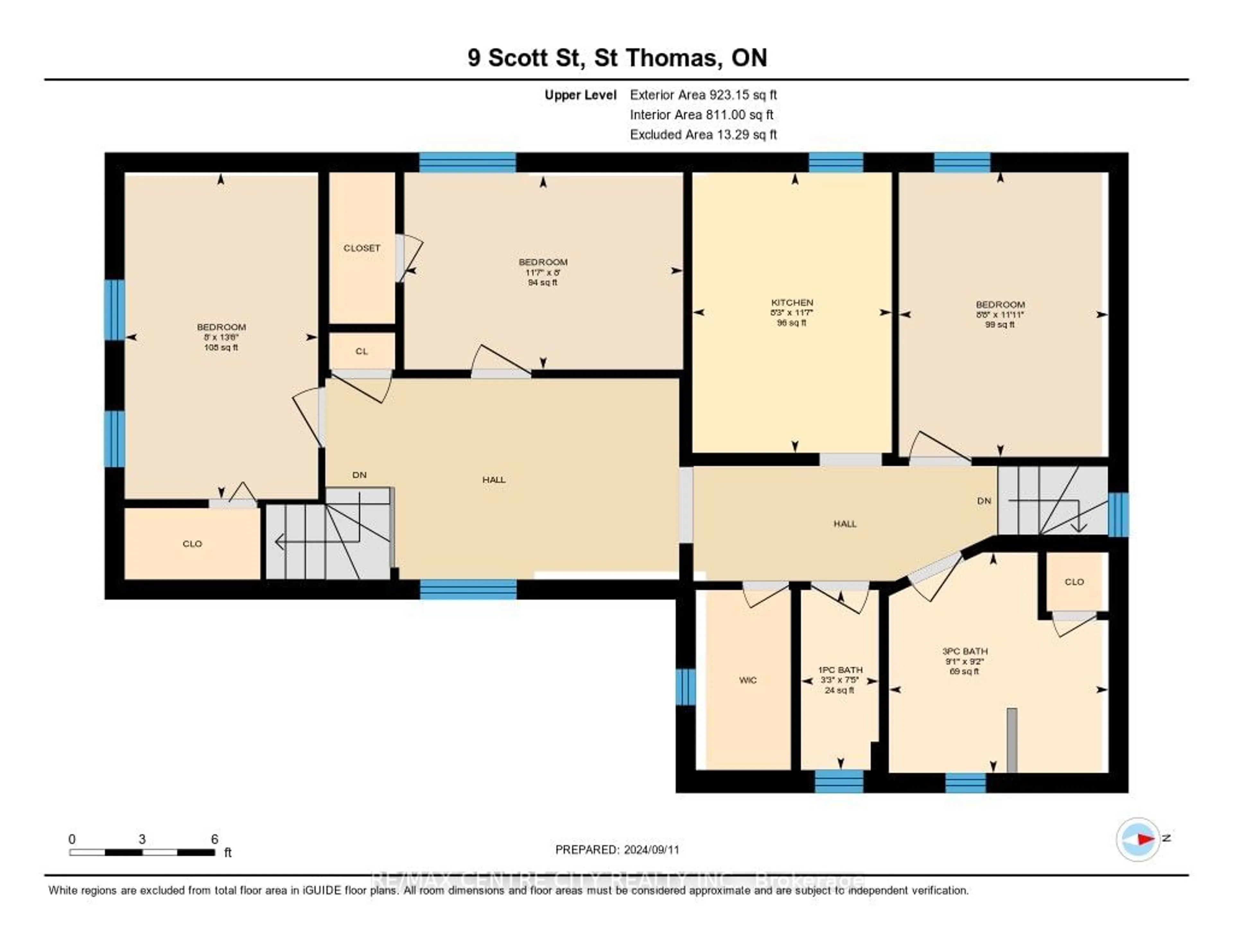 Floor plan for 9 Scott St, St. Thomas Ontario N5P 1K1