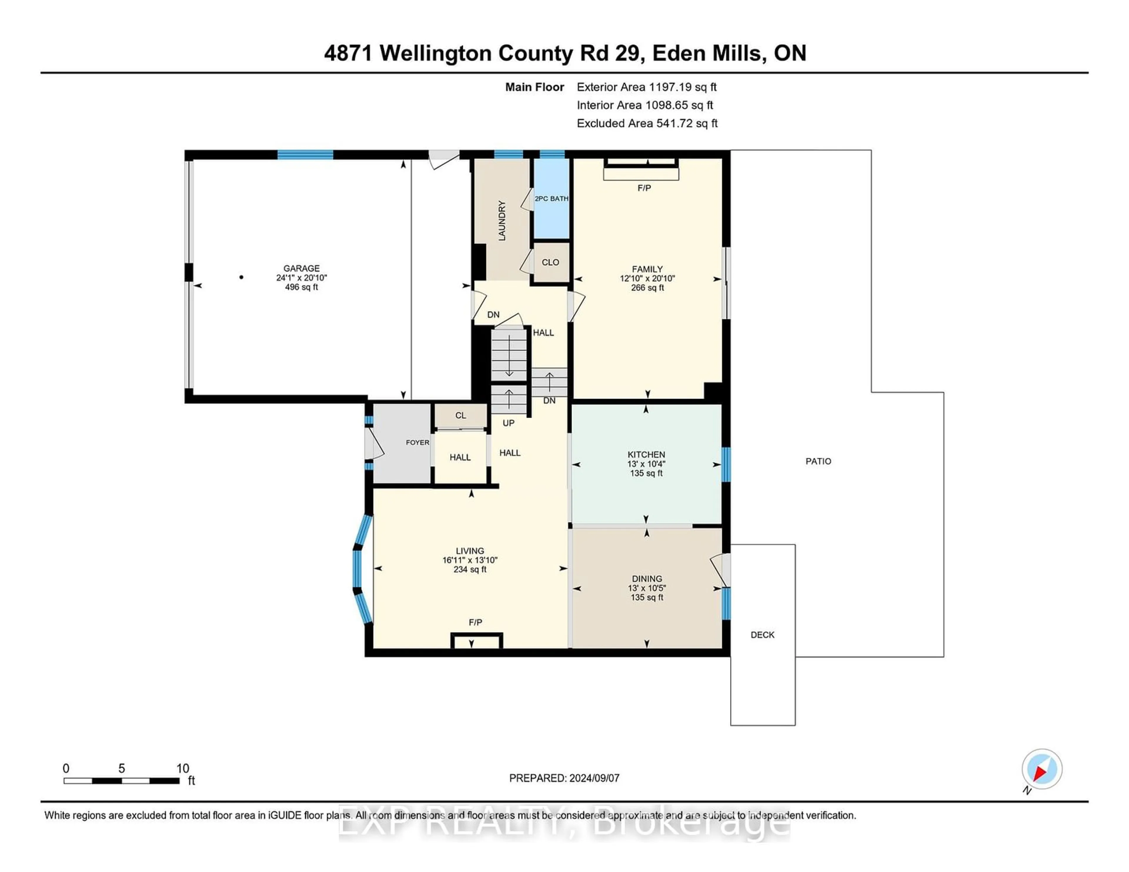 Floor plan for 4871 Wellington Road 29, Guelph/Eramosa Ontario N1H 6H8