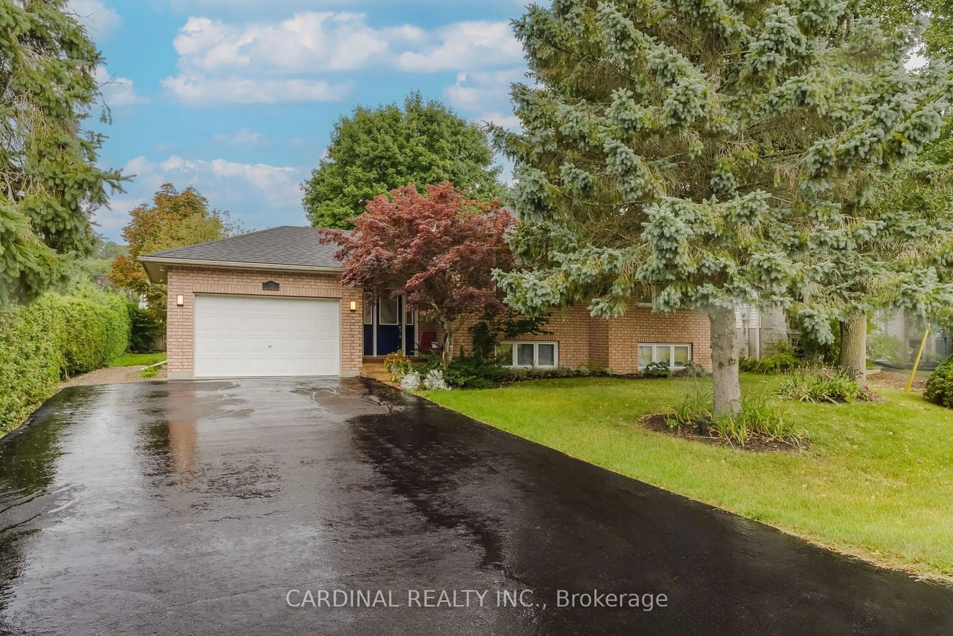 Frontside or backside of a home, the street view for 12 Huron Dr, Brighton Ontario K0K 1H0